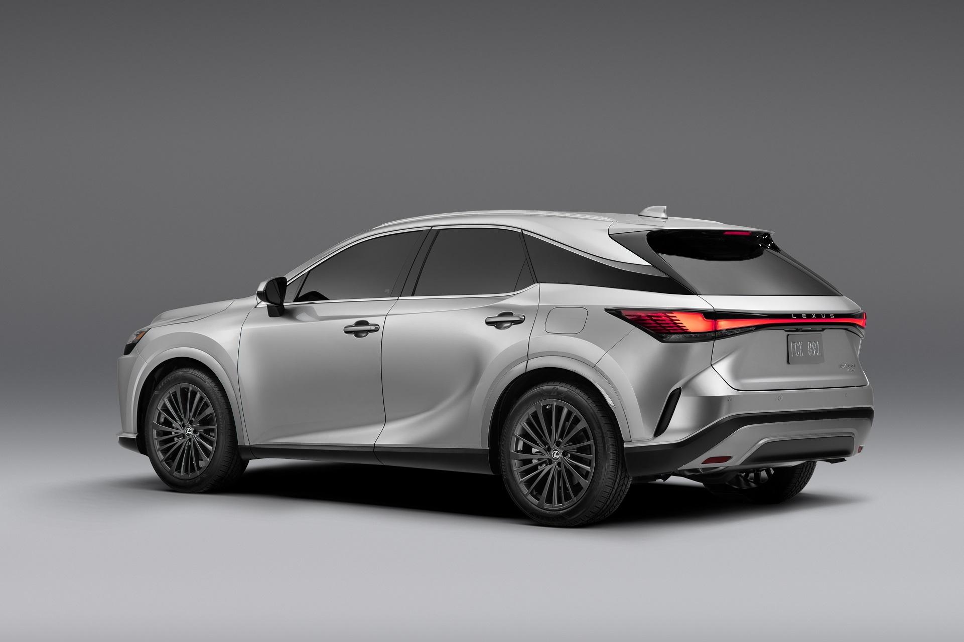 Lexus RX, F Sport variant, Striking rear view, High-resolution wallpapers, 1930x1280 HD Desktop