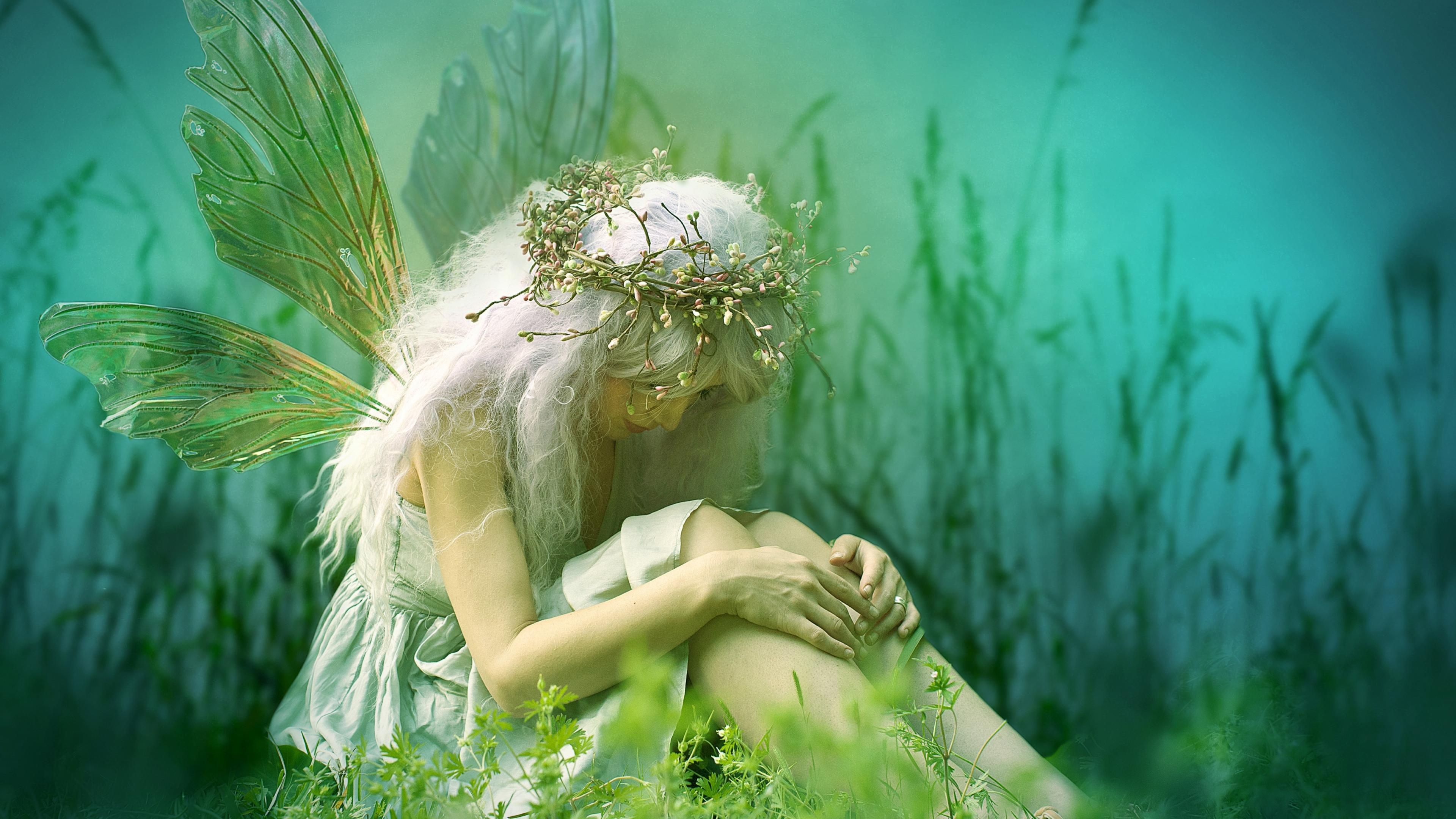 4K fantasy fairy wallpapers, HD fairy backgrounds, Fairy illustrations, Fantasy creature art, 3840x2160 4K Desktop