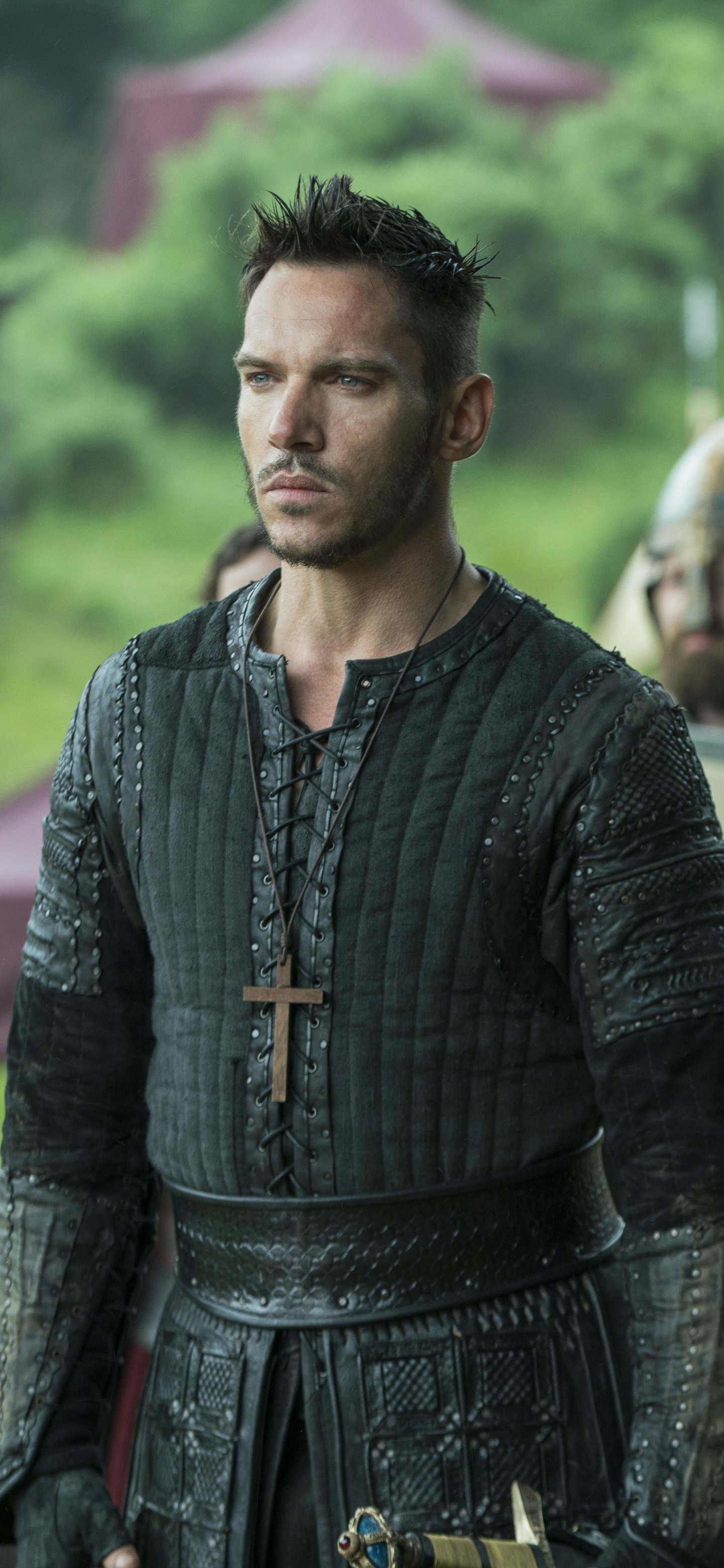 Jonathan Rhys Meyers, Vikings TV show, Norse mythology, 1440x3120 HD Phone