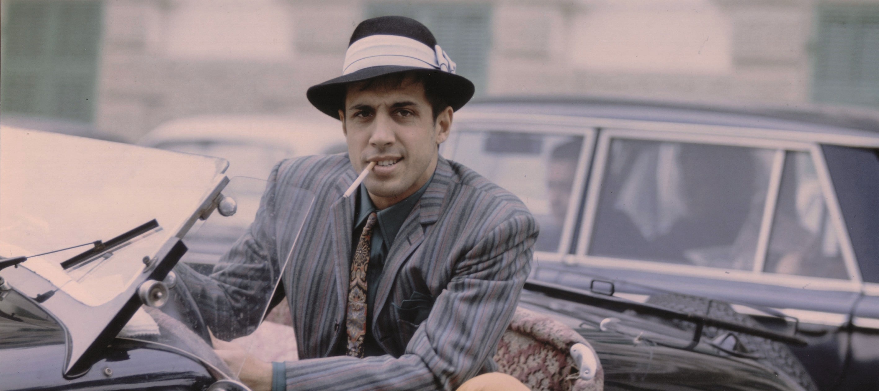 Adriano Celentano, Stunning wallpapers, Timeless elegance, Musical icon, 2840x1260 Dual Screen Desktop