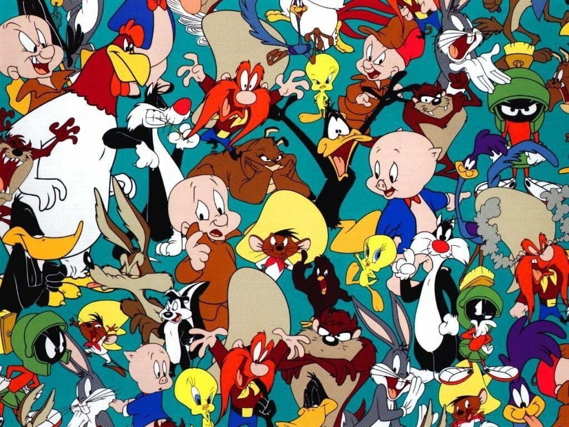 Yosemite Sam, Looney Tunes Christmas, Festive background, Holiday season, 1920x1440 HD Desktop