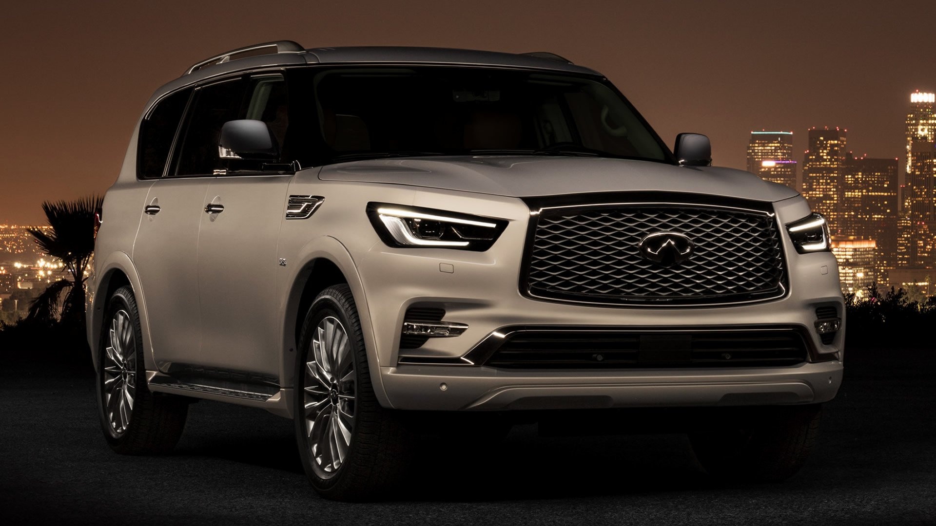 Infiniti QX80, 2018 QX80, 1920x1080 Full HD Desktop
