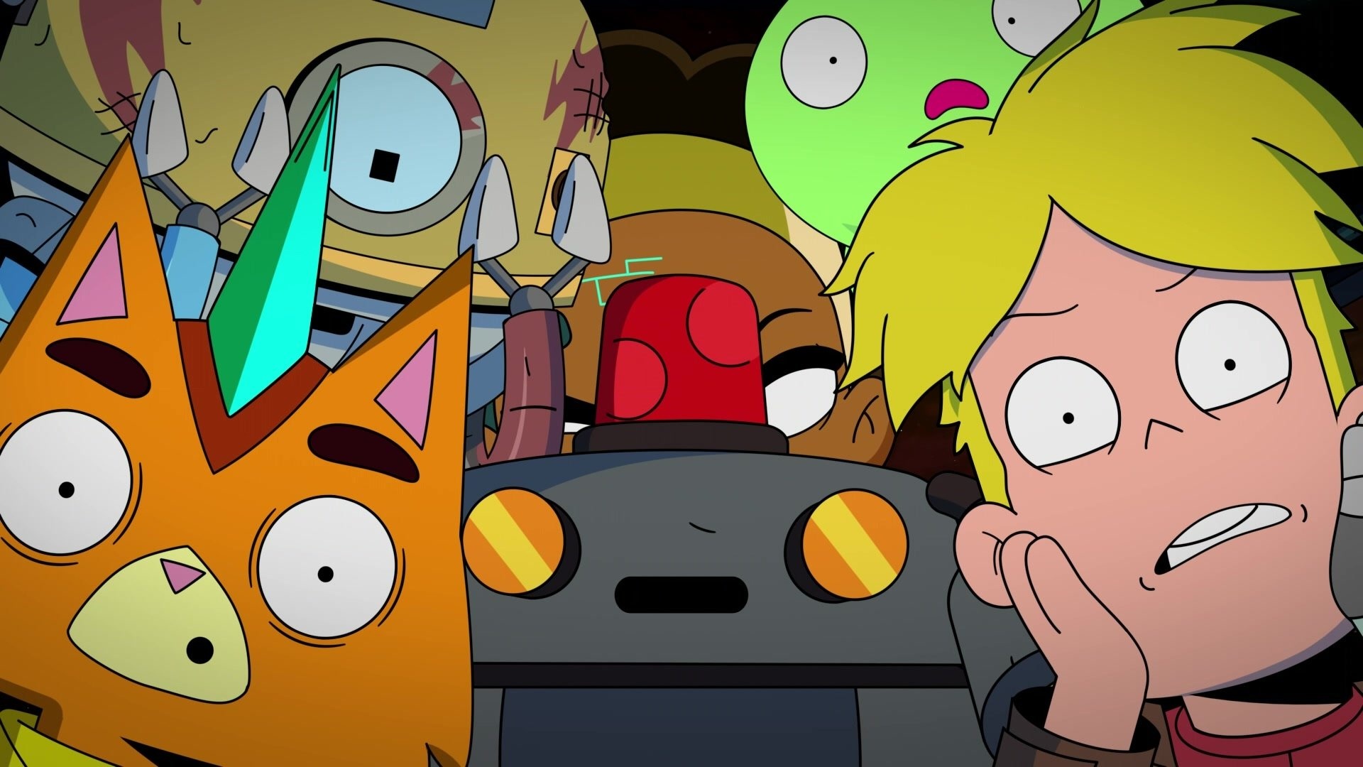 Final Space, Mooncake, KVN, HD wallpaper, 1920x1080 Full HD Desktop
