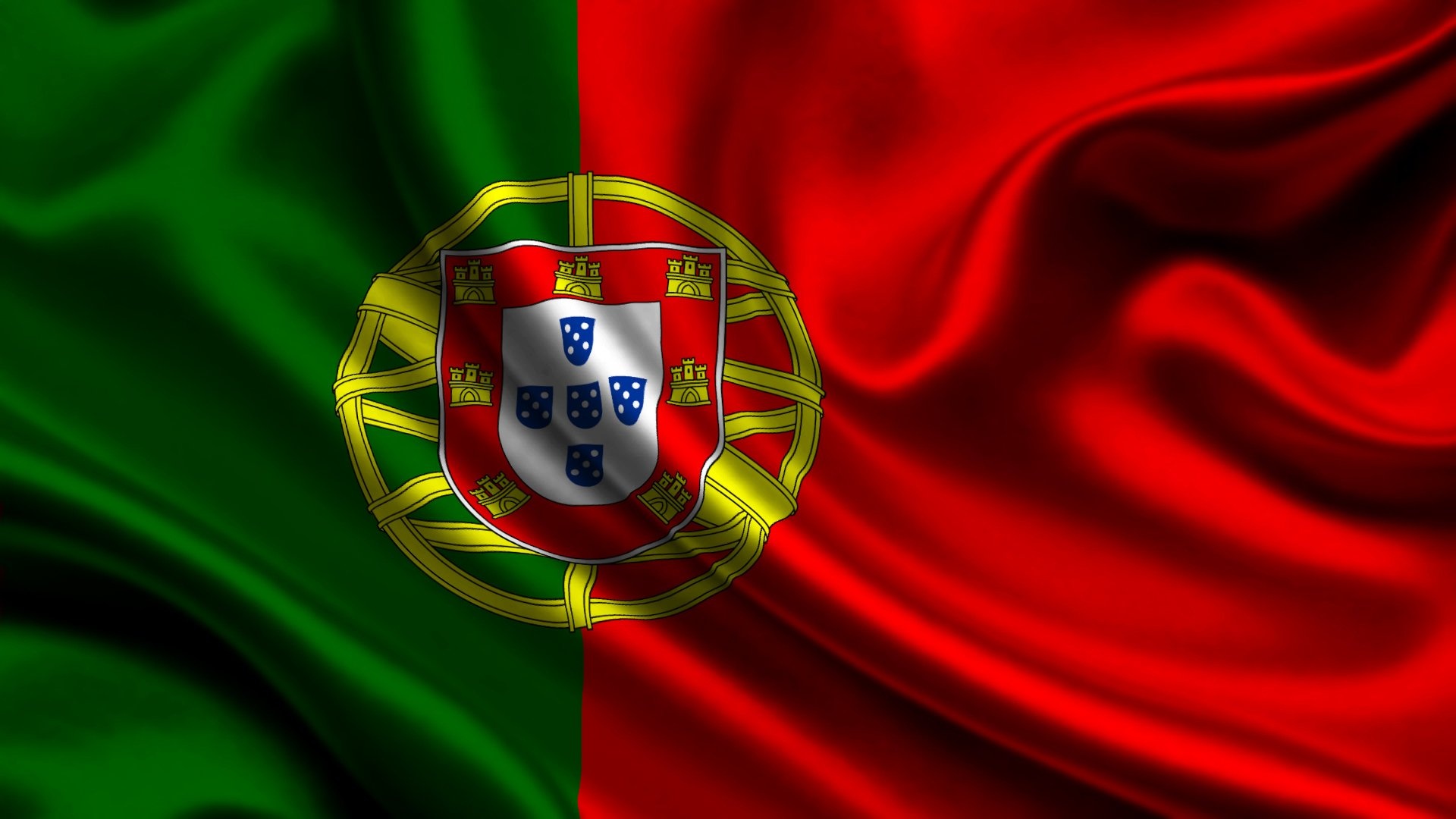 Portugal, Flags Wallpaper, 1920x1080 Full HD Desktop