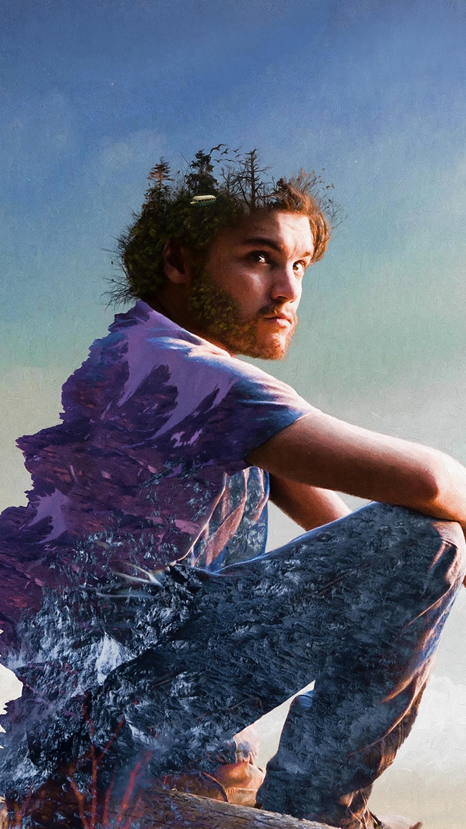 Artwork, Into the Wild Wallpaper, 1540x2740 HD Phone