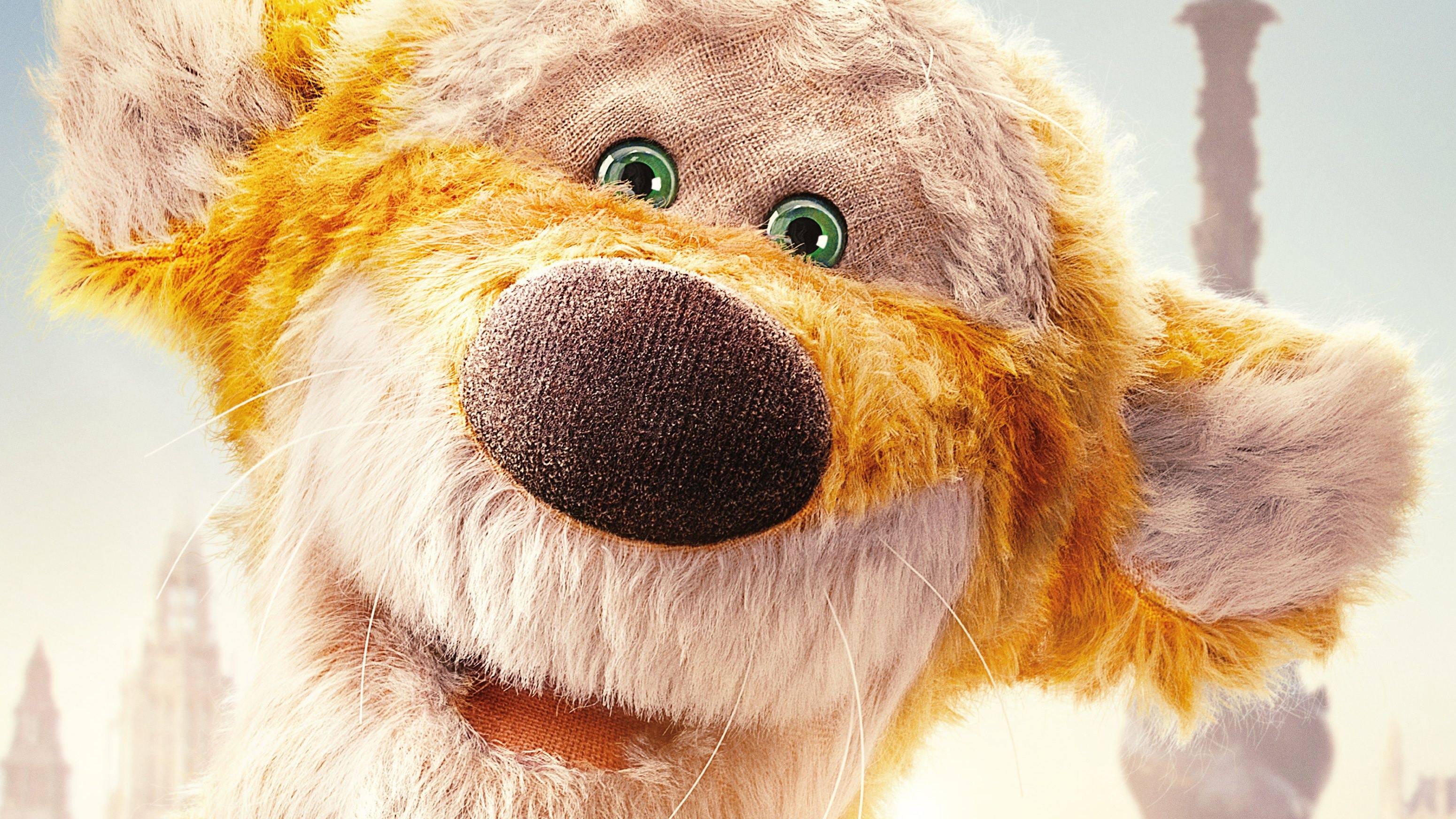 Tigger in Christopher Robin, Energetic and playful, Lovable animated character, Bouncing joy, 3100x1750 HD Desktop