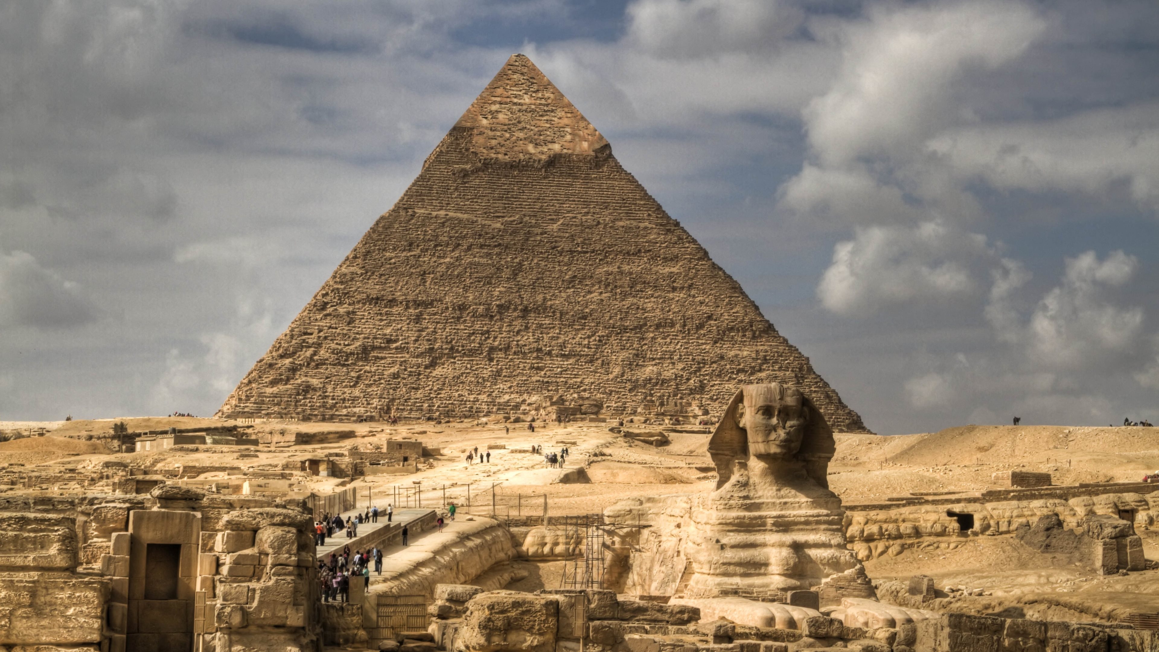 Pyramid of Khafre, History Wallpaper, 3840x2160 4K Desktop