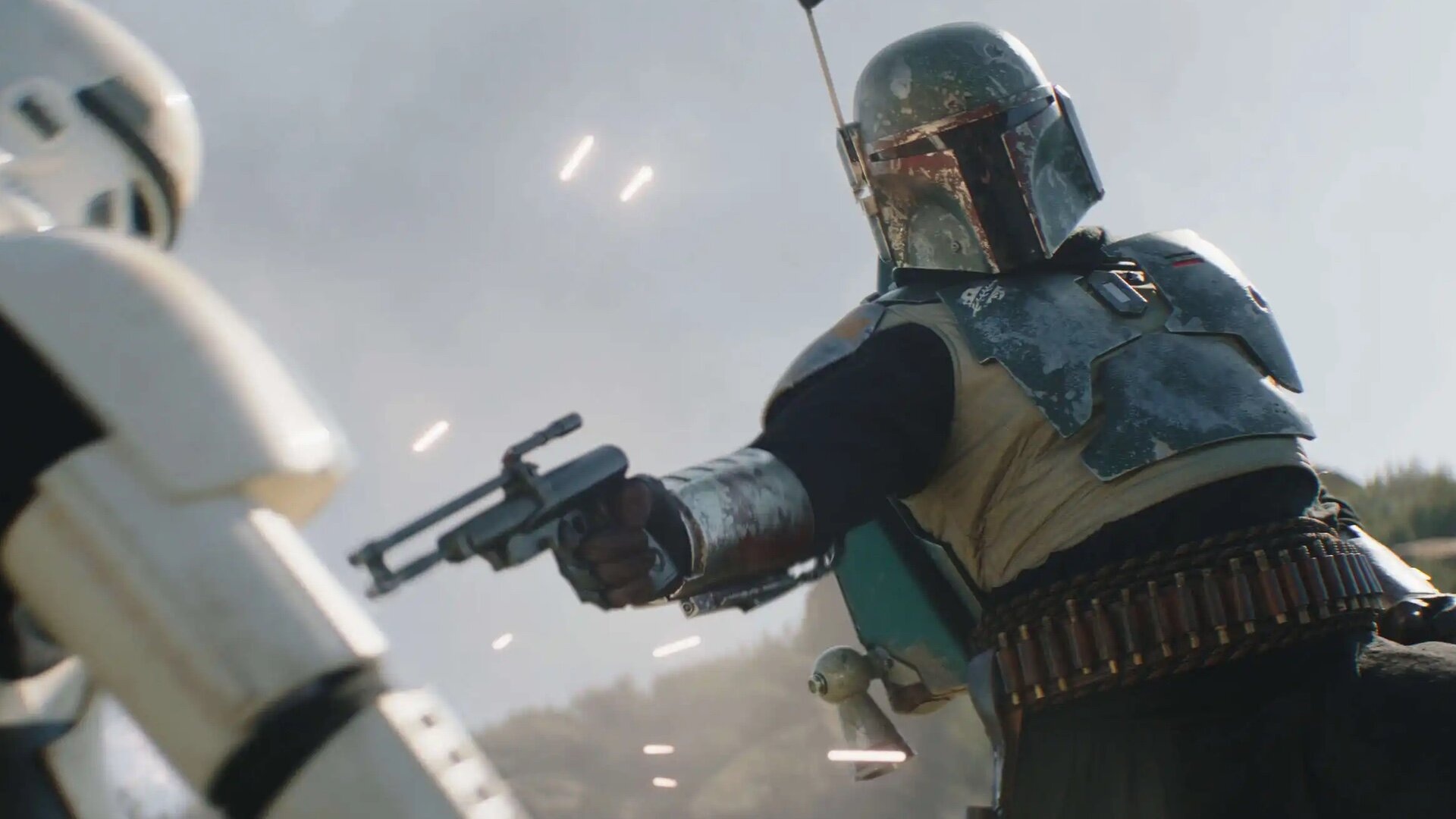 Robert Rodriguez, Boba Fett, The Mandalorian, Action-packed, 1920x1080 Full HD Desktop