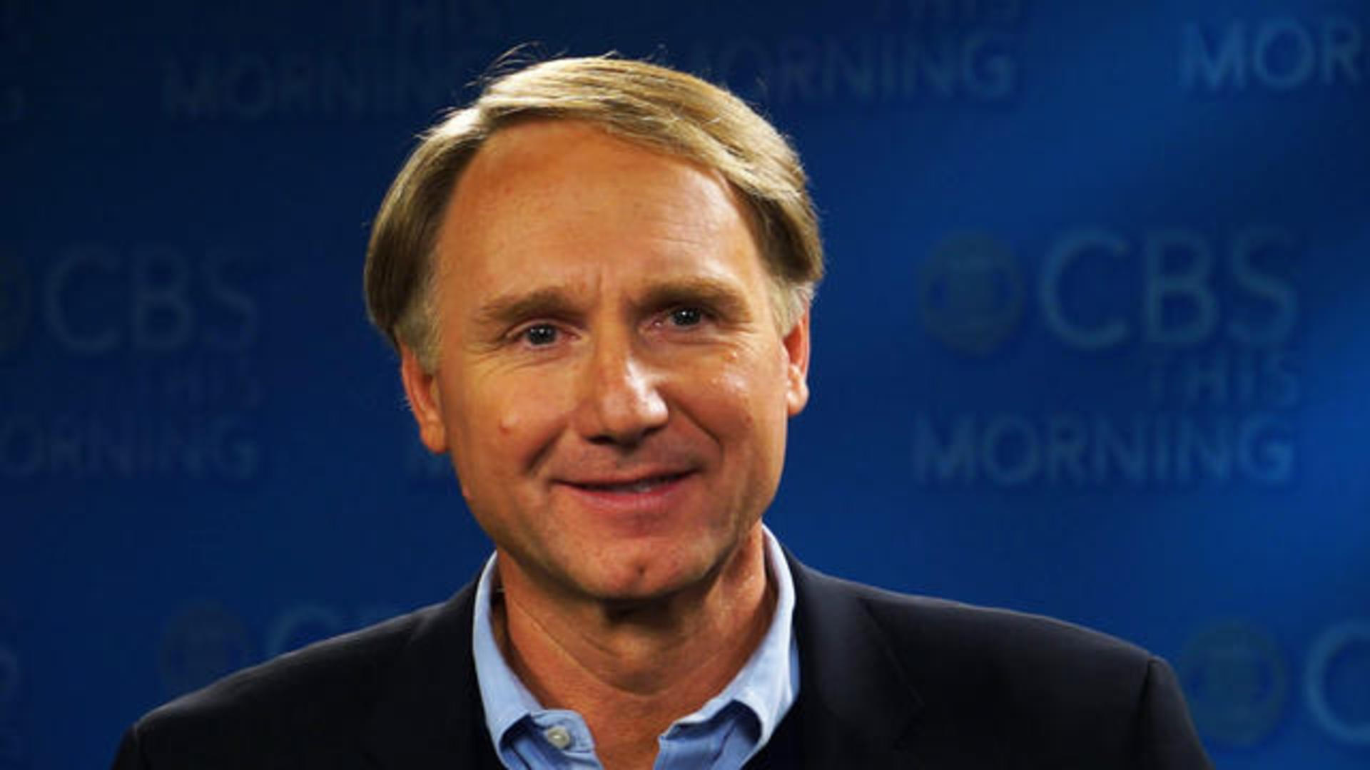 Dan Brown, Robert Langdon character, CBS News interview, Thriller novels, 1920x1080 Full HD Desktop