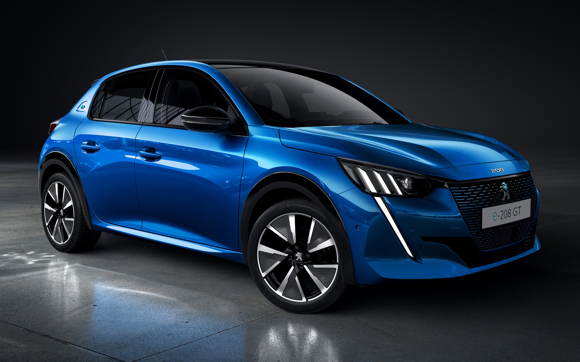 Peugeot e-208 GT, Modern electric car, Top-tier wallpapers, HD quality, 1920x1200 HD Desktop