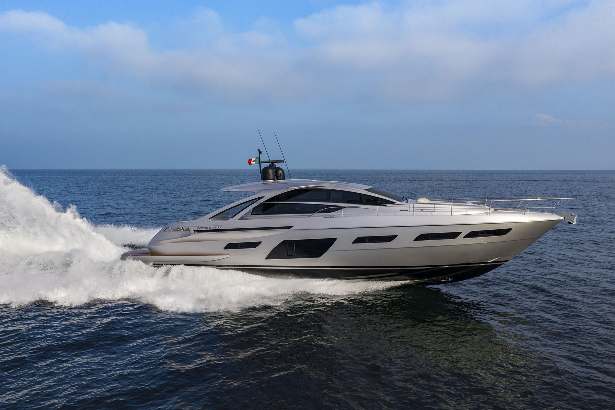 Pershing 7x, Luxury speed motor yacht, Pershing yacht, Opulent travel, 2050x1370 HD Desktop