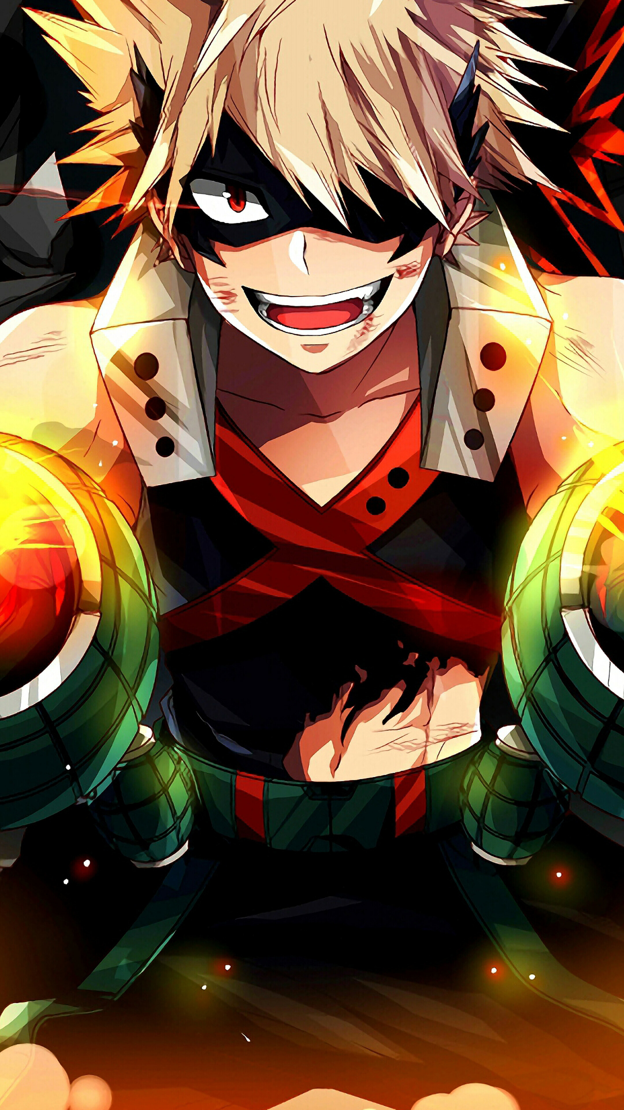 My Hero Academia Bakugo wallpapers, Explosive personality, Powerful hero, Amazing artwork, 2160x3840 4K Phone