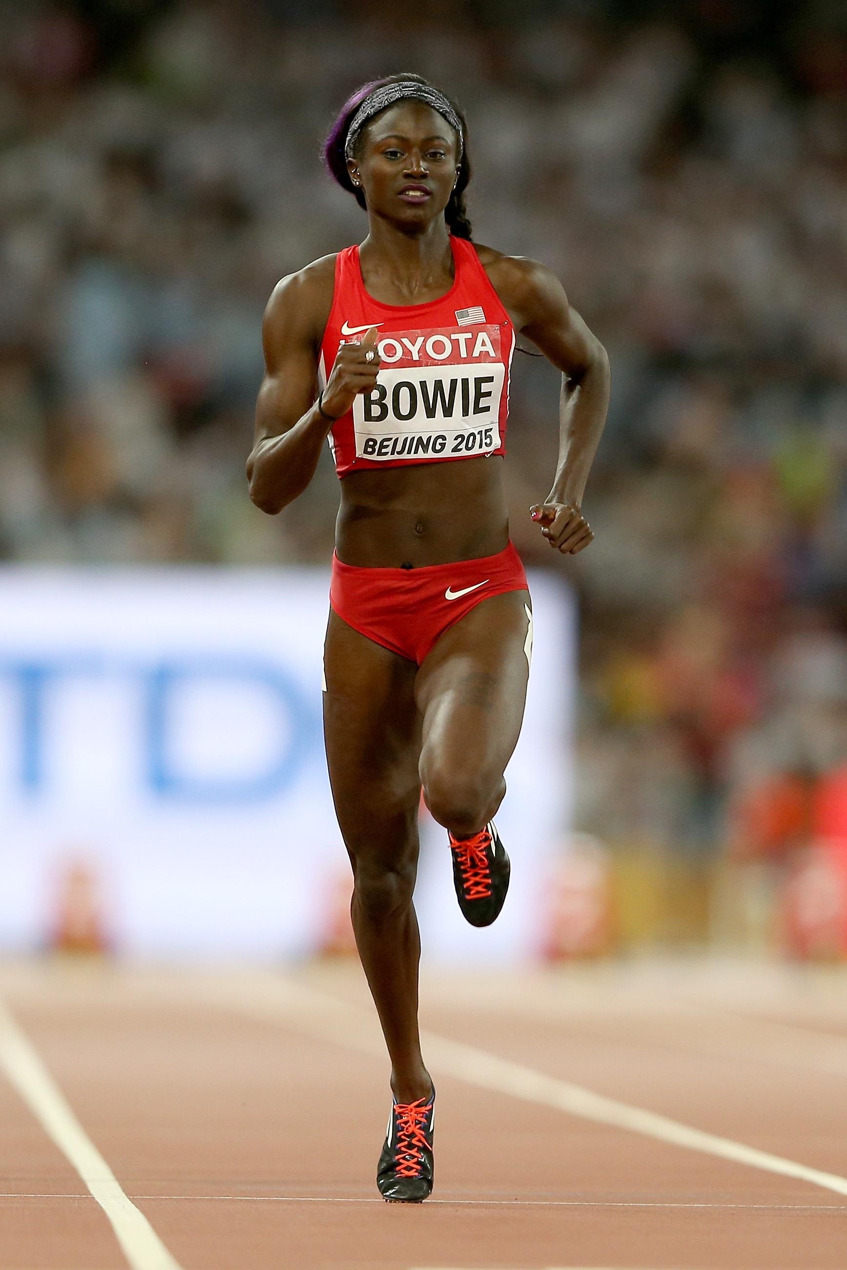 Beijing 2015, Tori Bowie Wallpaper, 1740x2610 HD Phone