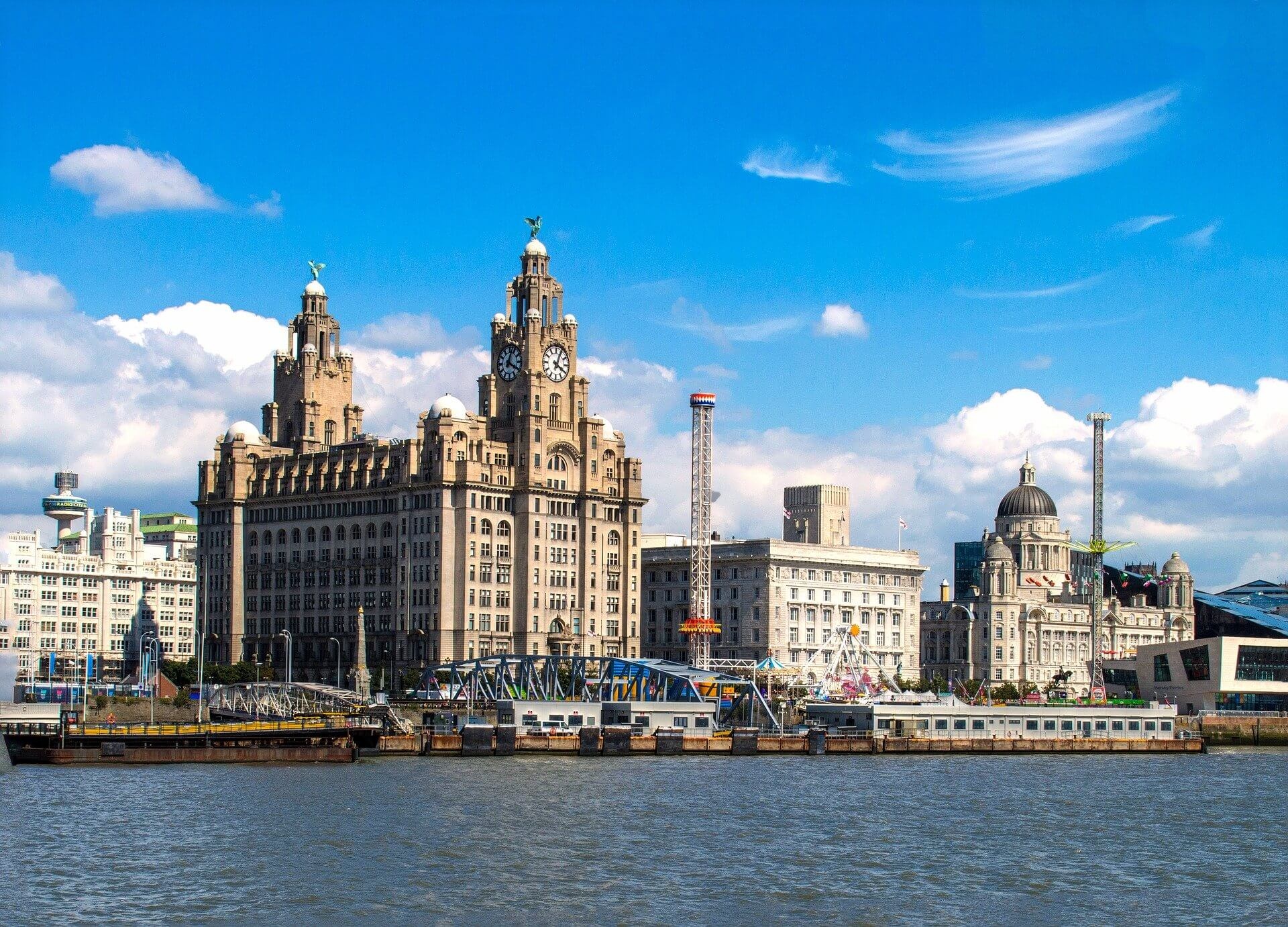 Liverpool Skyline, The Erasmus Dish, News project, Liverpool stories, 1920x1390 HD Desktop