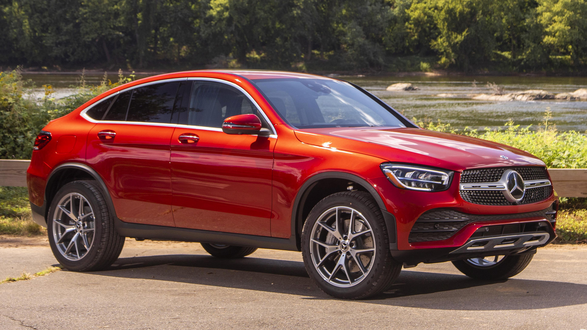 Mercedes-Benz GLC, Coupe-inspired design, Sporty and dynamic, State-of-the-art technology, 1920x1080 Full HD Desktop