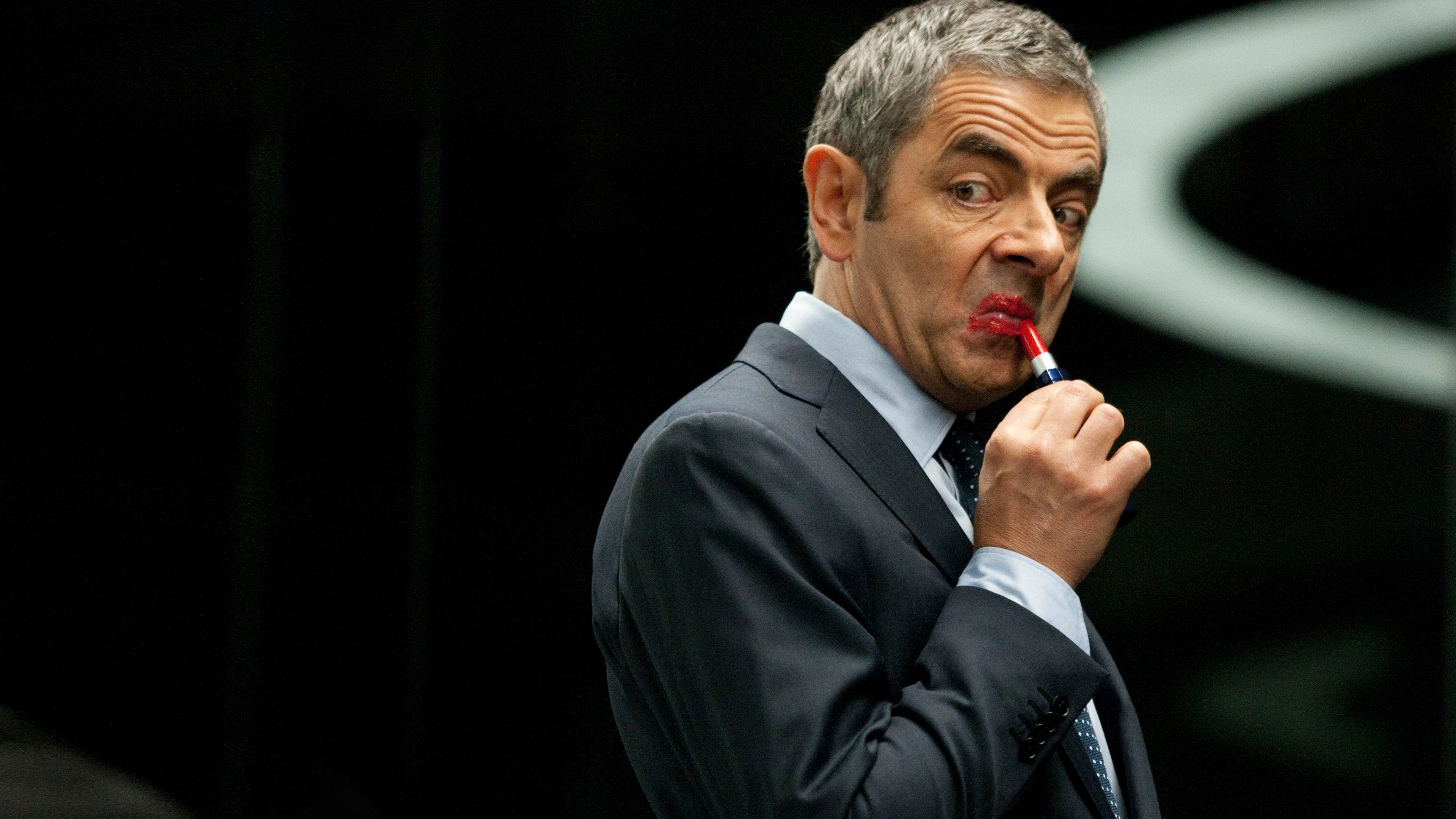 Rowan Atkinson, Johnny English Reborn, Rakuten TV, Streaming platform, 3840x2160 4K Desktop