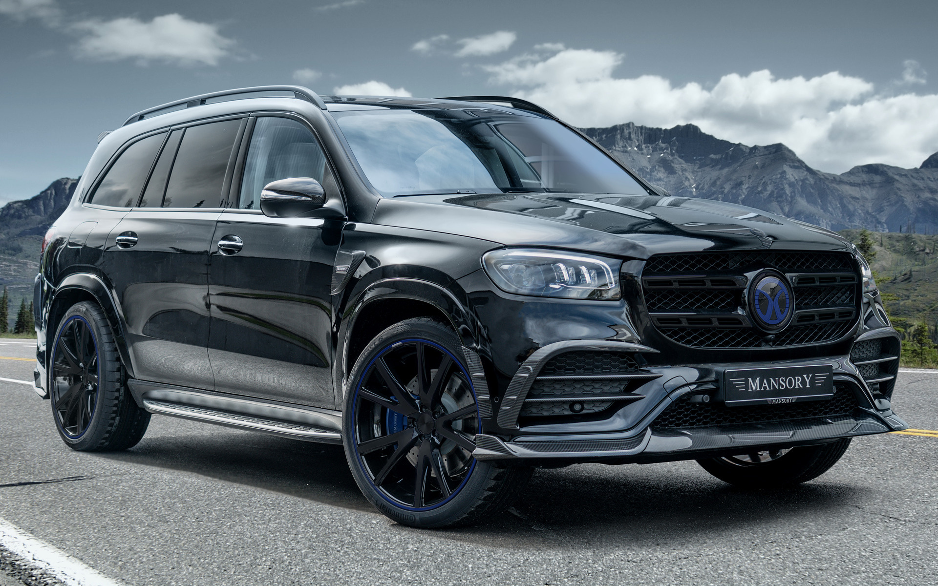 Mercedes-Benz GLS, 2021, Mansory, Luxury SUV, 1920x1200 HD Desktop