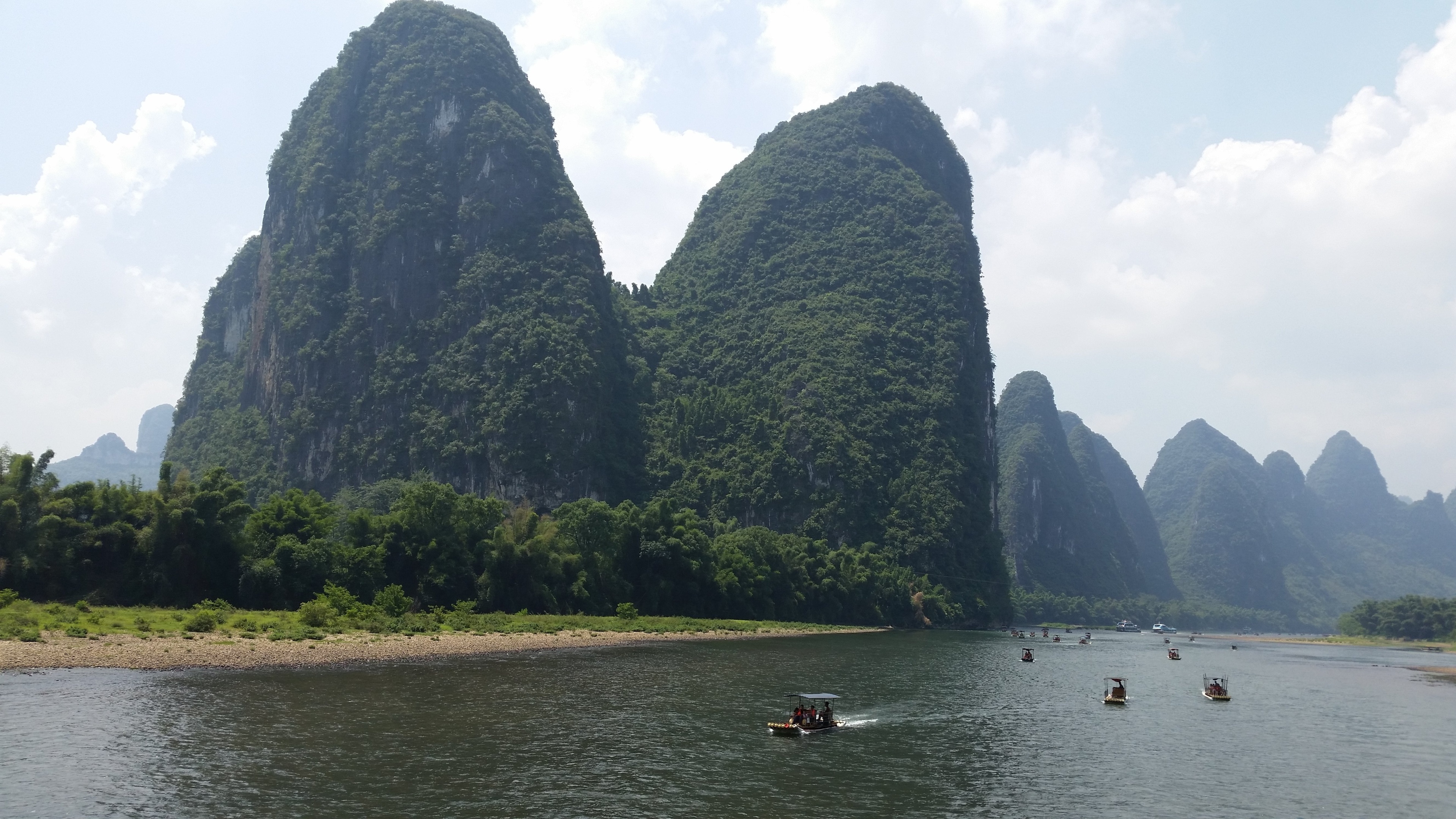 Guilin Li River National Park, Travels, top hotels, yangshuo guilin, 3840x2160 4K Desktop