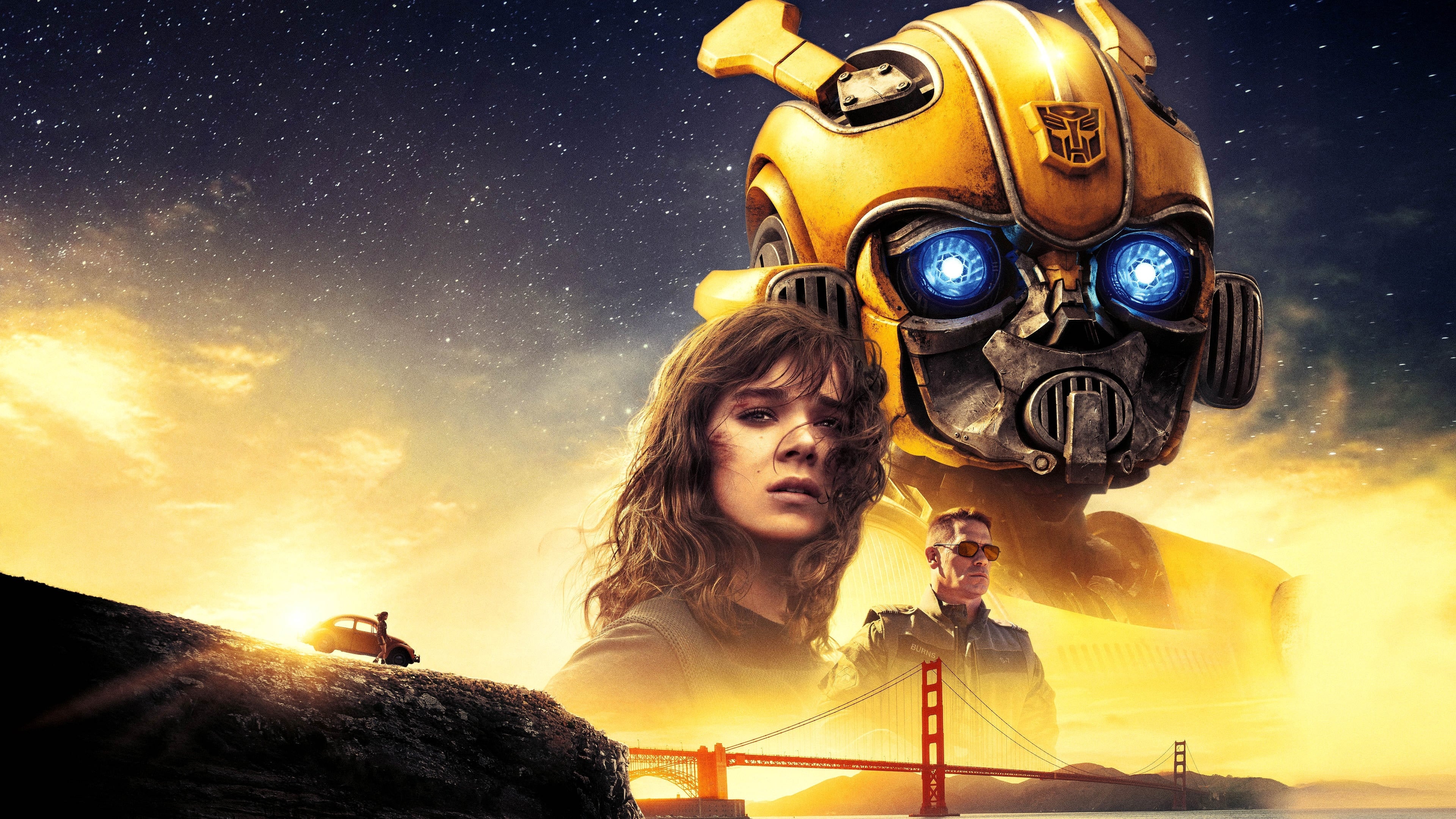 Bumblebee 2018, Backdrops, Movie database, 3840x2160 4K Desktop