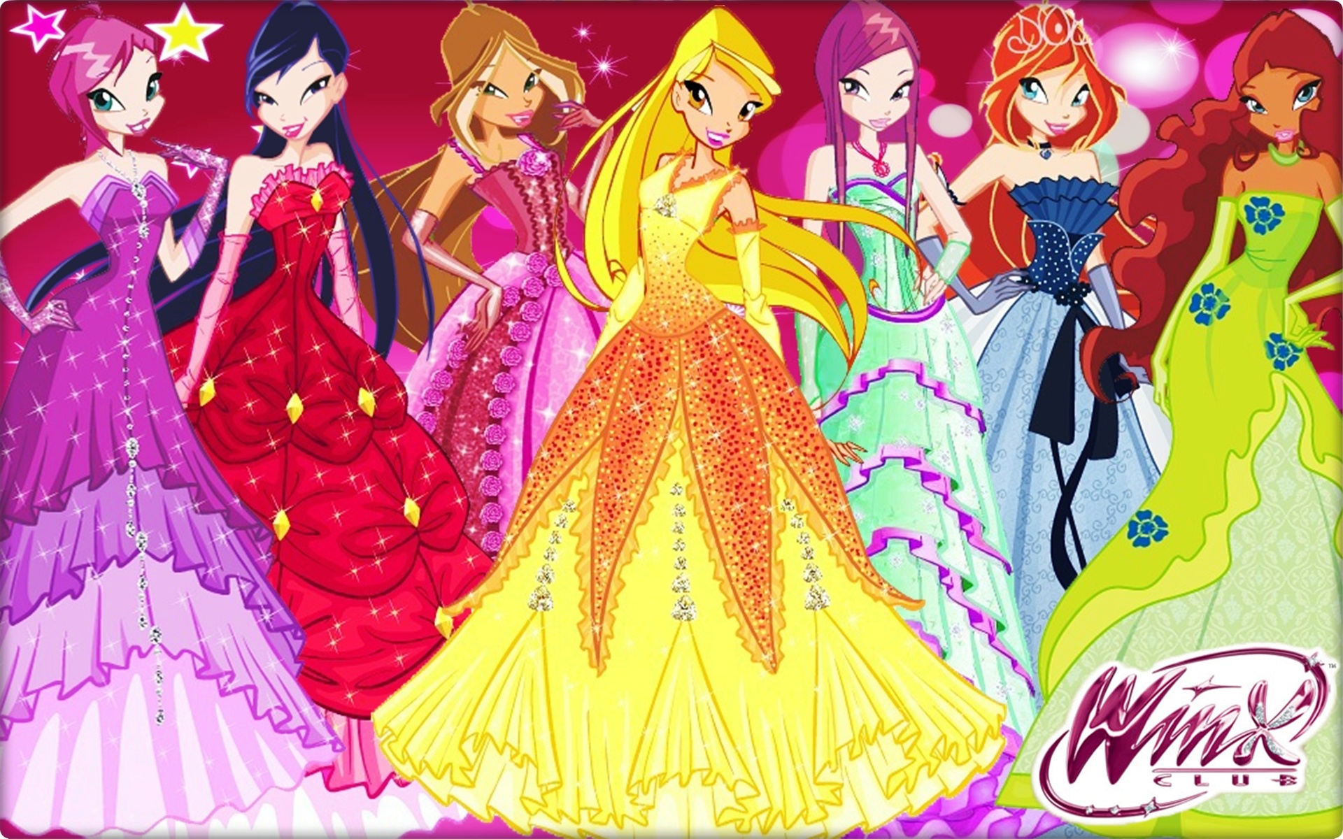 Winx, Animation series, Free download, Wallpapers, 1920x1200 HD Desktop