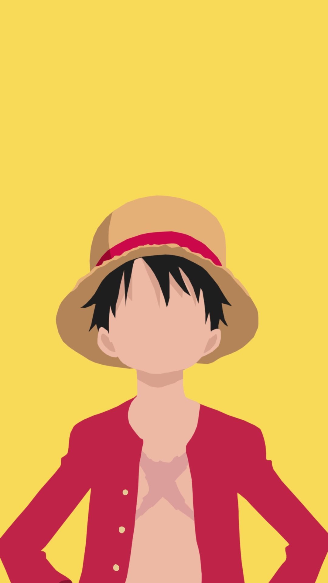 Monkey D. Luffy, Luffy's straw hat, One Piece, Full HD Phone wallpaper