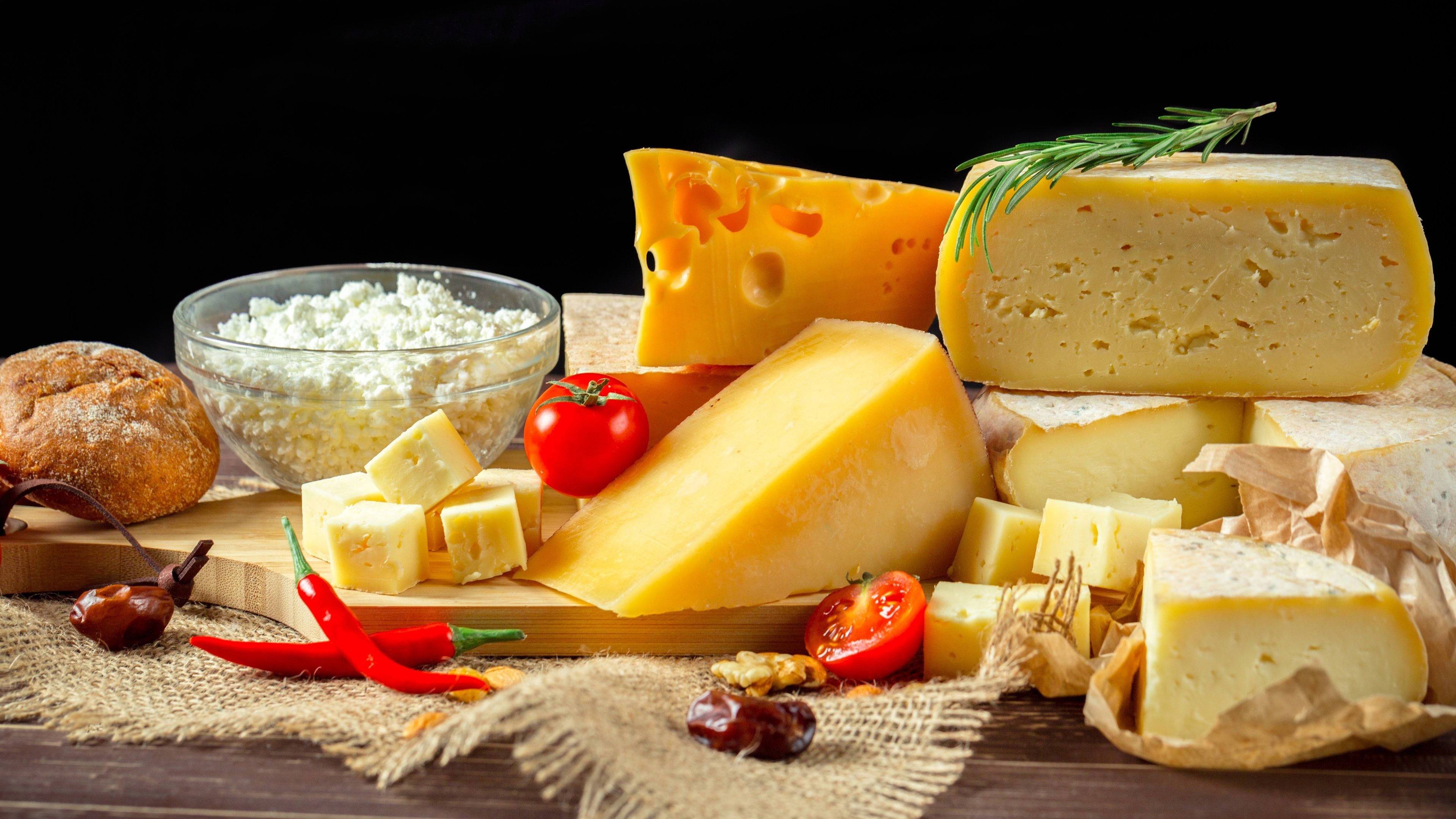 Cheese appreciation, Visual delight, Palate pleaser, Tasty temptation, 3840x2160 4K Desktop