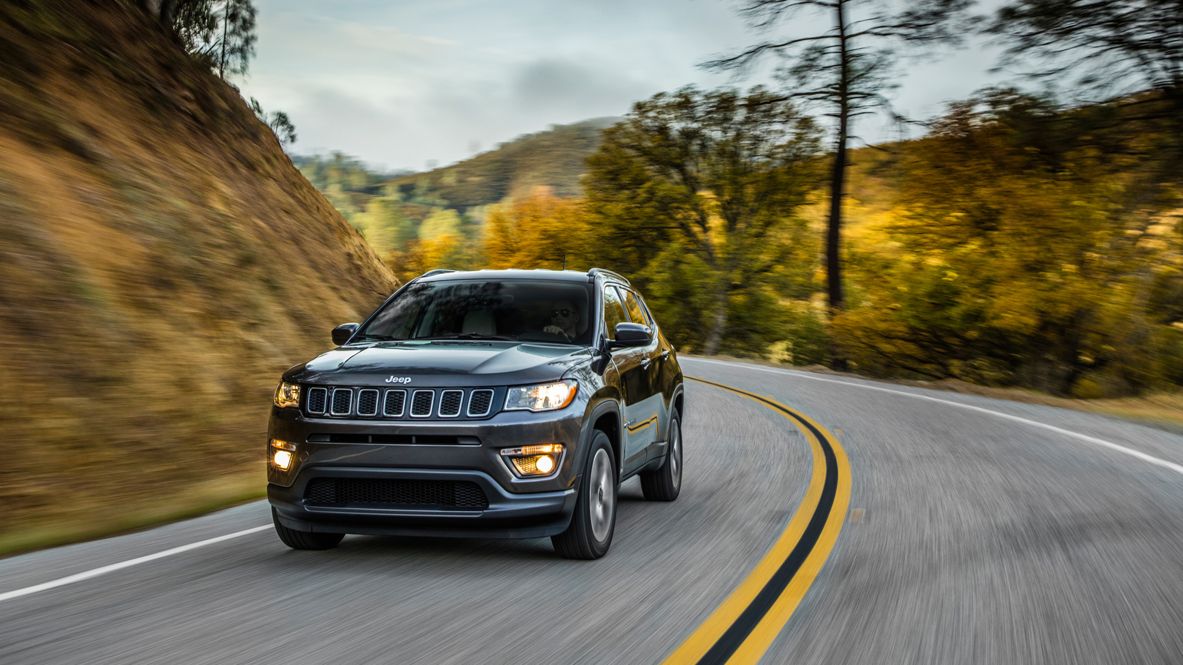 Latitude 2017, Jeep Compass Wallpaper, 3840x2160 4K Desktop