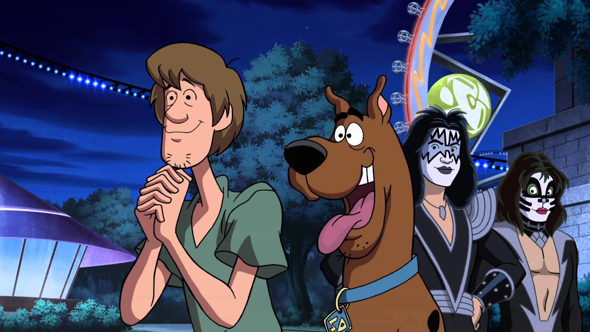 Scooby-Doo, Shaggy Rogers, Scooby-Doo! and Kiss: Rock and Roll Mystery, KISS, Full HD Desktop wallpaper
