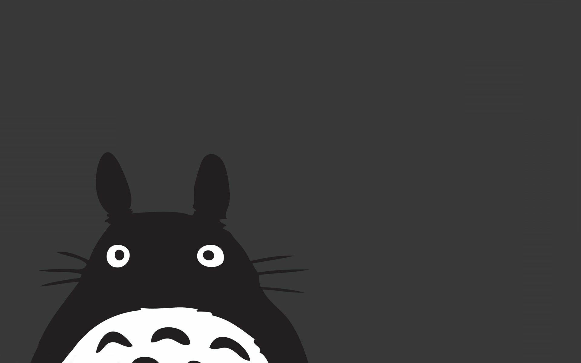 Monochrome, My Neighbor Totoro Wallpaper, 1920x1200 HD Desktop