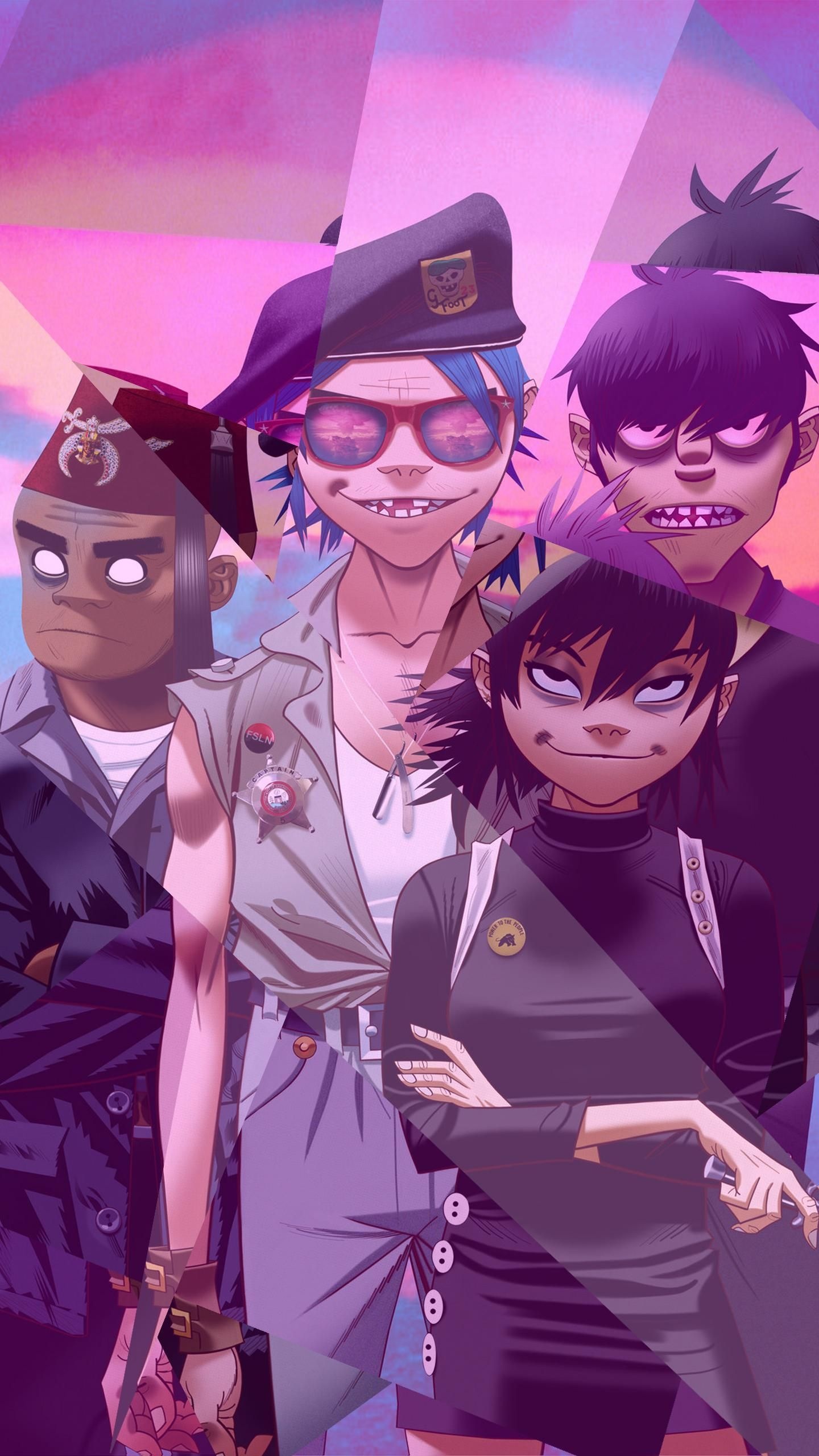 Noodles, Gorillaz wallpaper, iPhone Phase 1, Gorillaz fan art, 1440x2560 HD Phone