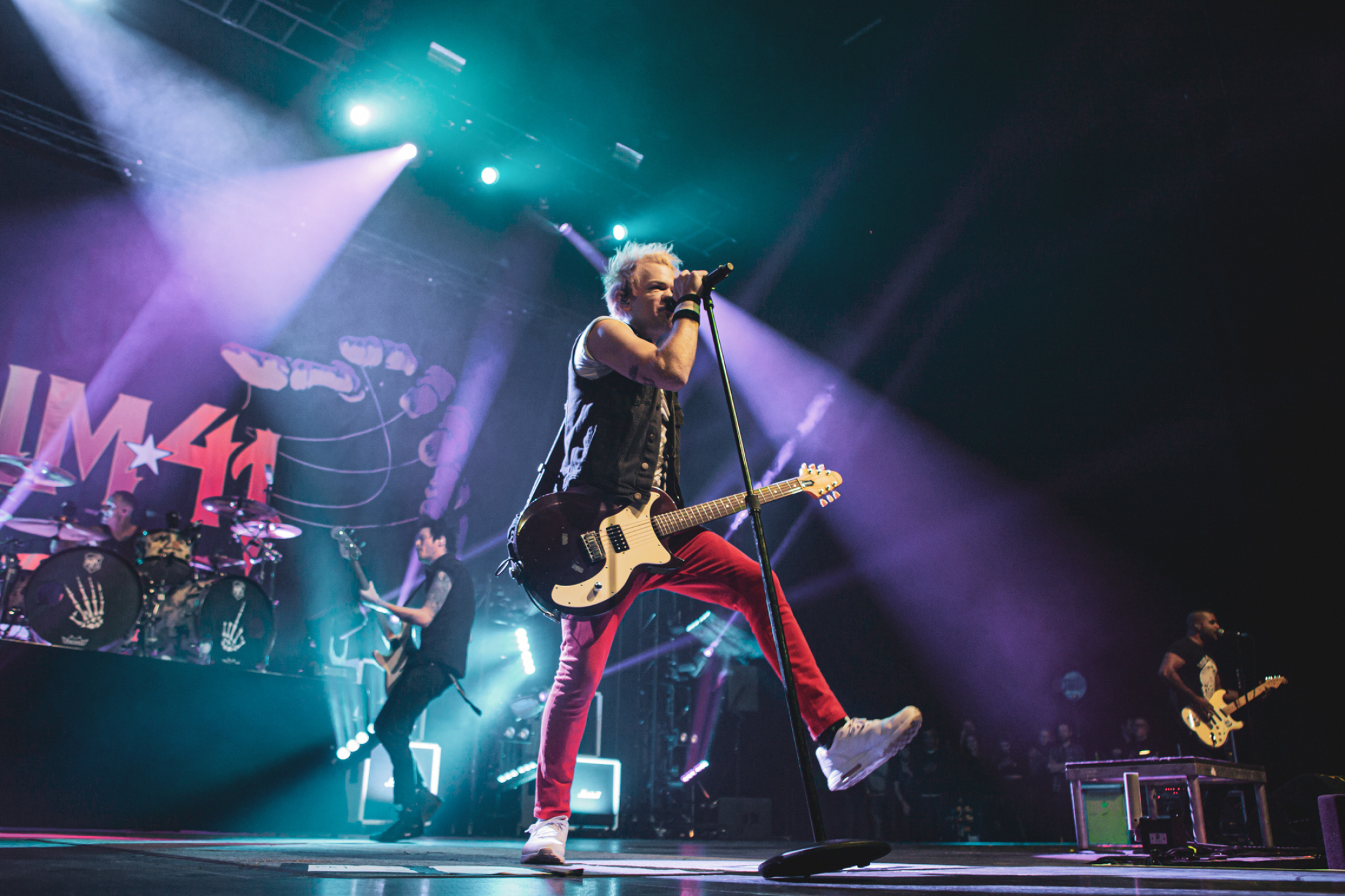 Sum 41, Live in Amsterdam, 2050x1370 HD Desktop