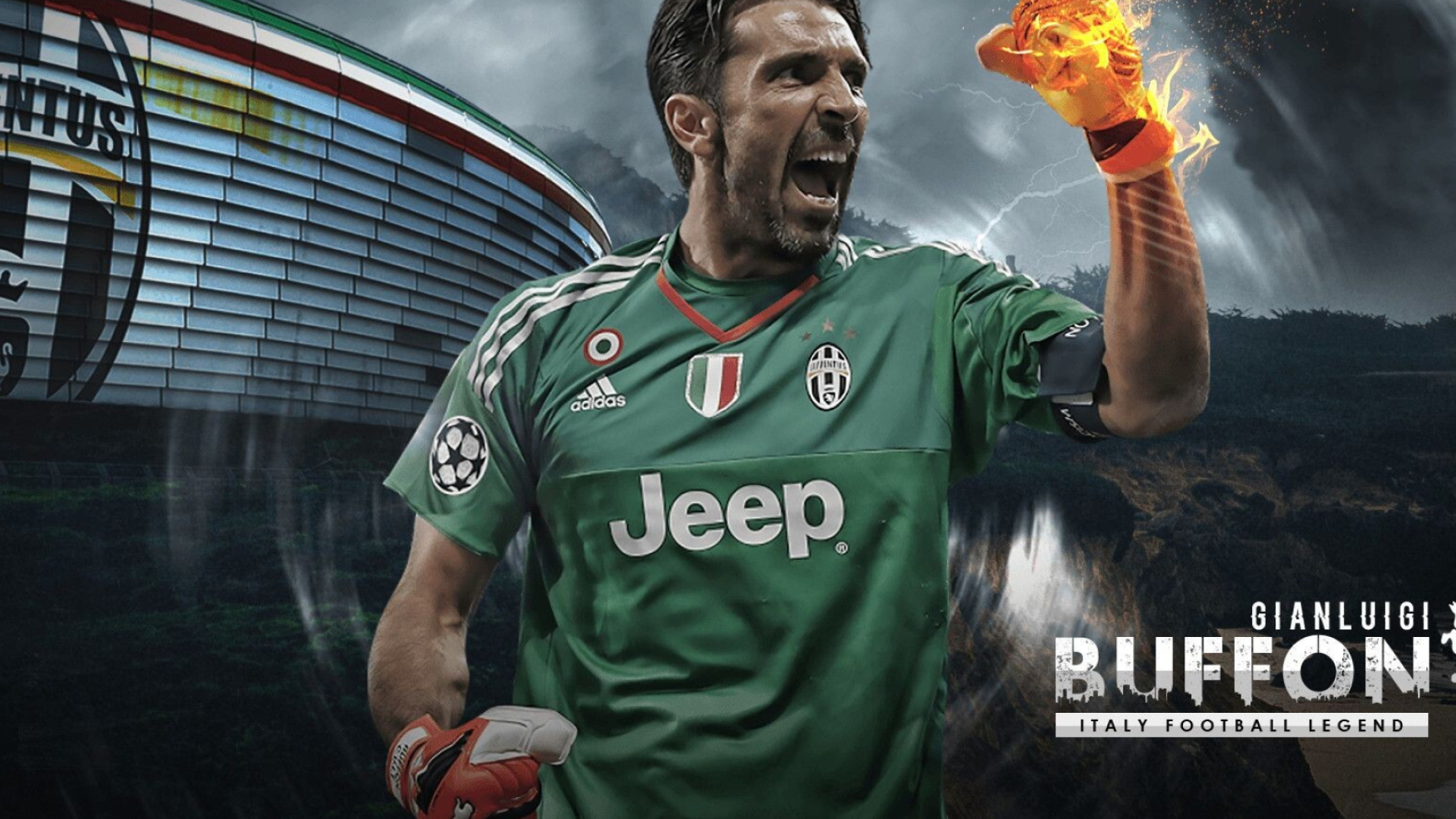 Gianluigi Buffon, Top free backgrounds, 1920x1080 Full HD Desktop