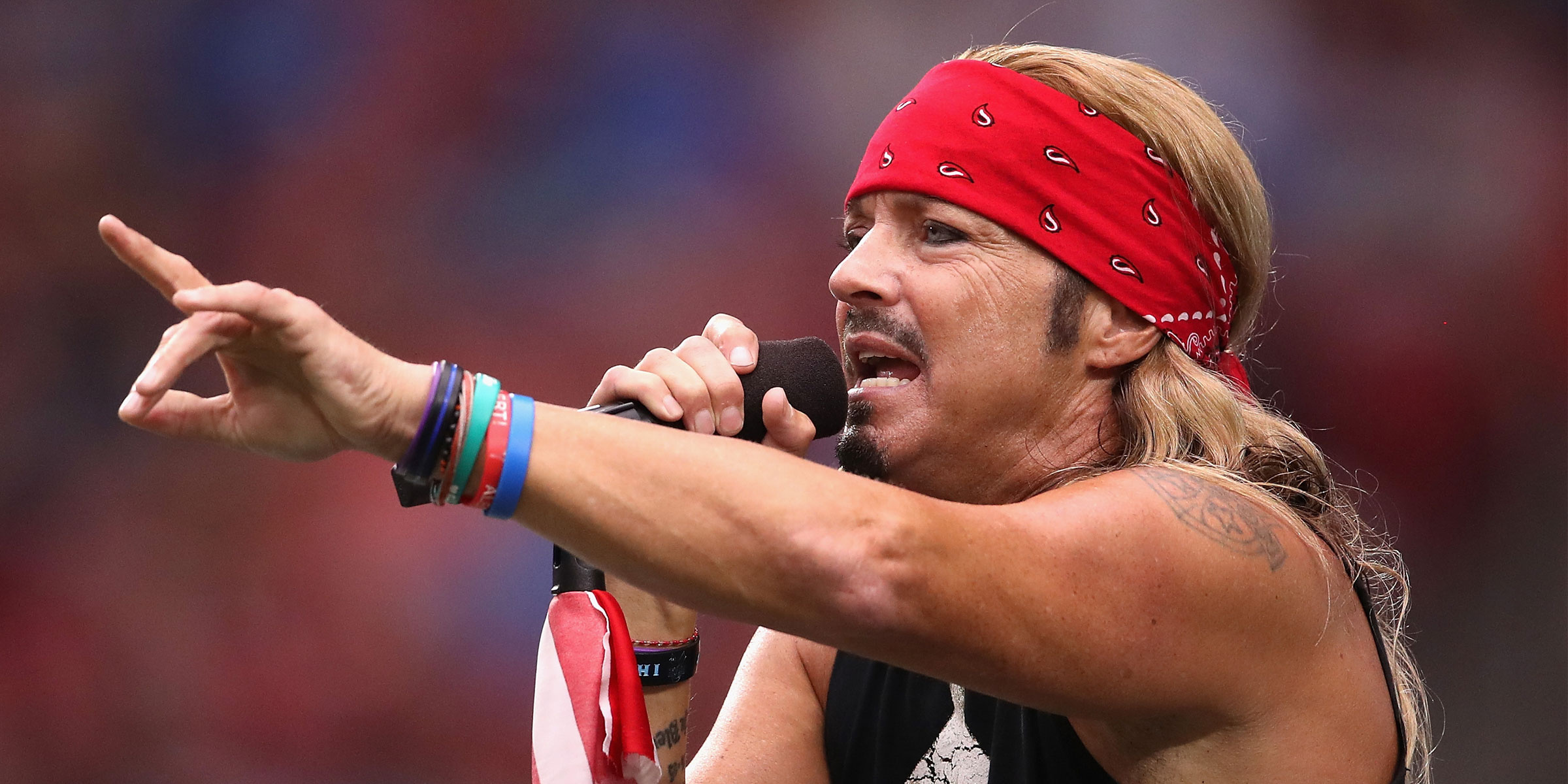 Bret Michaels hospitalization, Concern for rockstar, Poison concert cancellation, Nashville disappointment, 2400x1200 Dual Screen Desktop