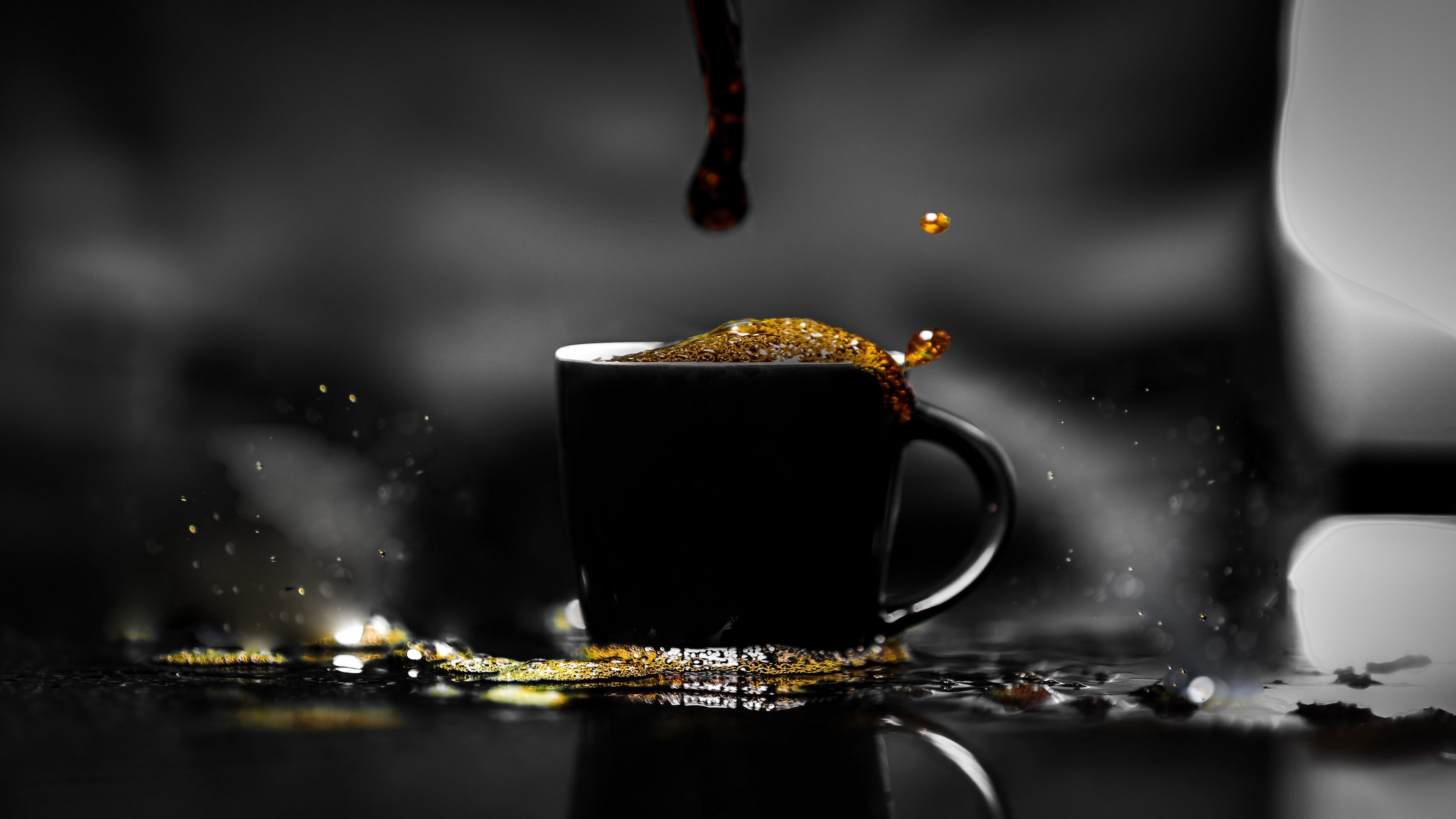 Coffee mug, 4K wallpapers, Backgrounds, 3840x2160 4K Desktop