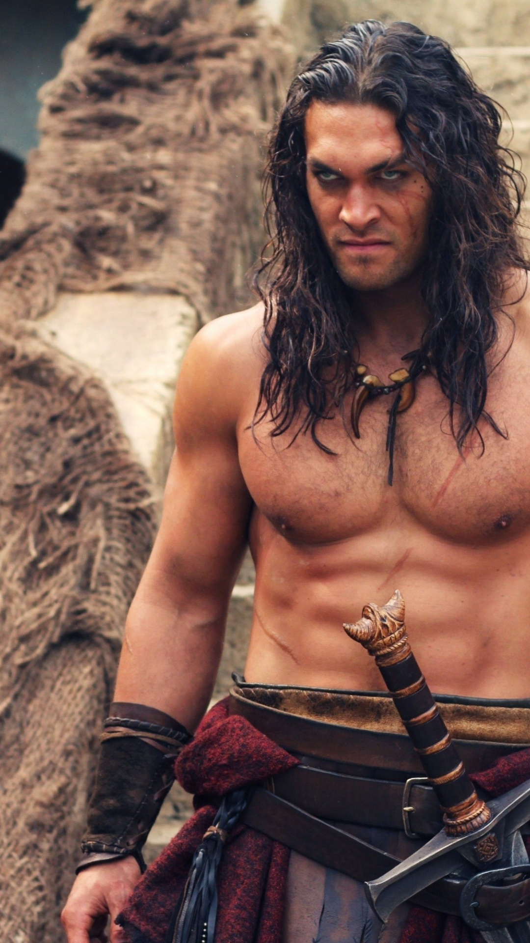 Jason Momoa, HD wallpapers, Collection download, Conan the Barbarian, 1080x1920 Full HD Phone