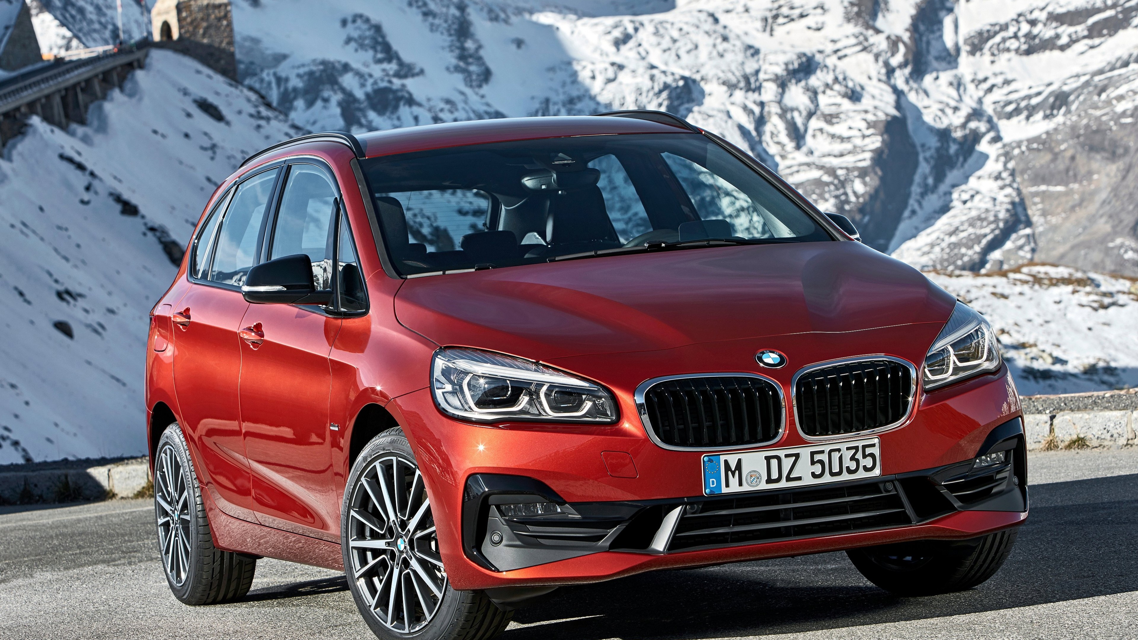 2019 Model, BMW 2 Series Active Tourer Wallpaper, 3840x2160 4K Desktop
