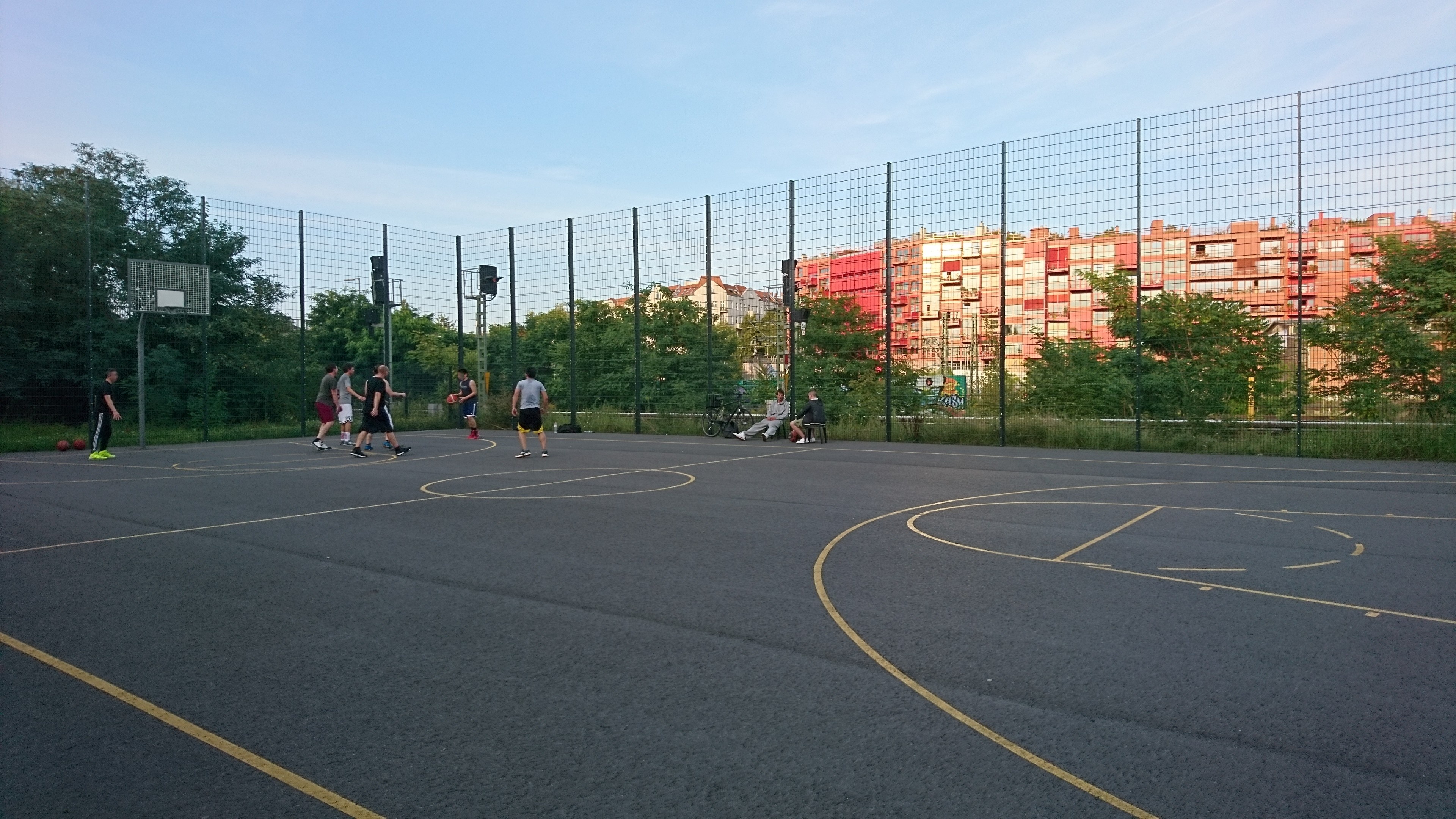 Berlin basketball court, Monumentenstrae courts, Courts of the world, Basketball sport, 3840x2160 4K Desktop