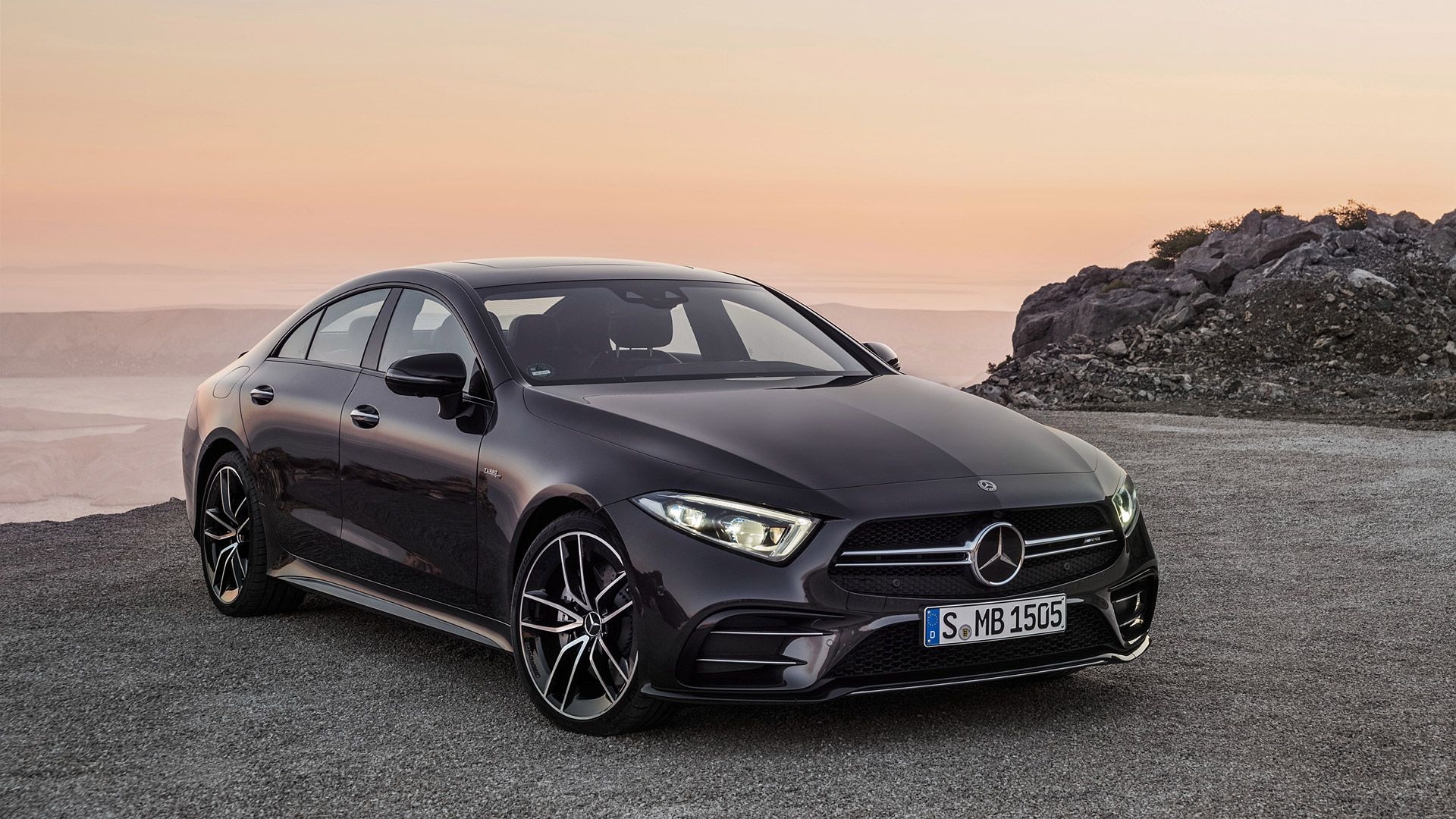 Mercedes-Benz CLS, Stunning visuals, Unsurpassed luxury, Captivating design, 1920x1080 Full HD Desktop