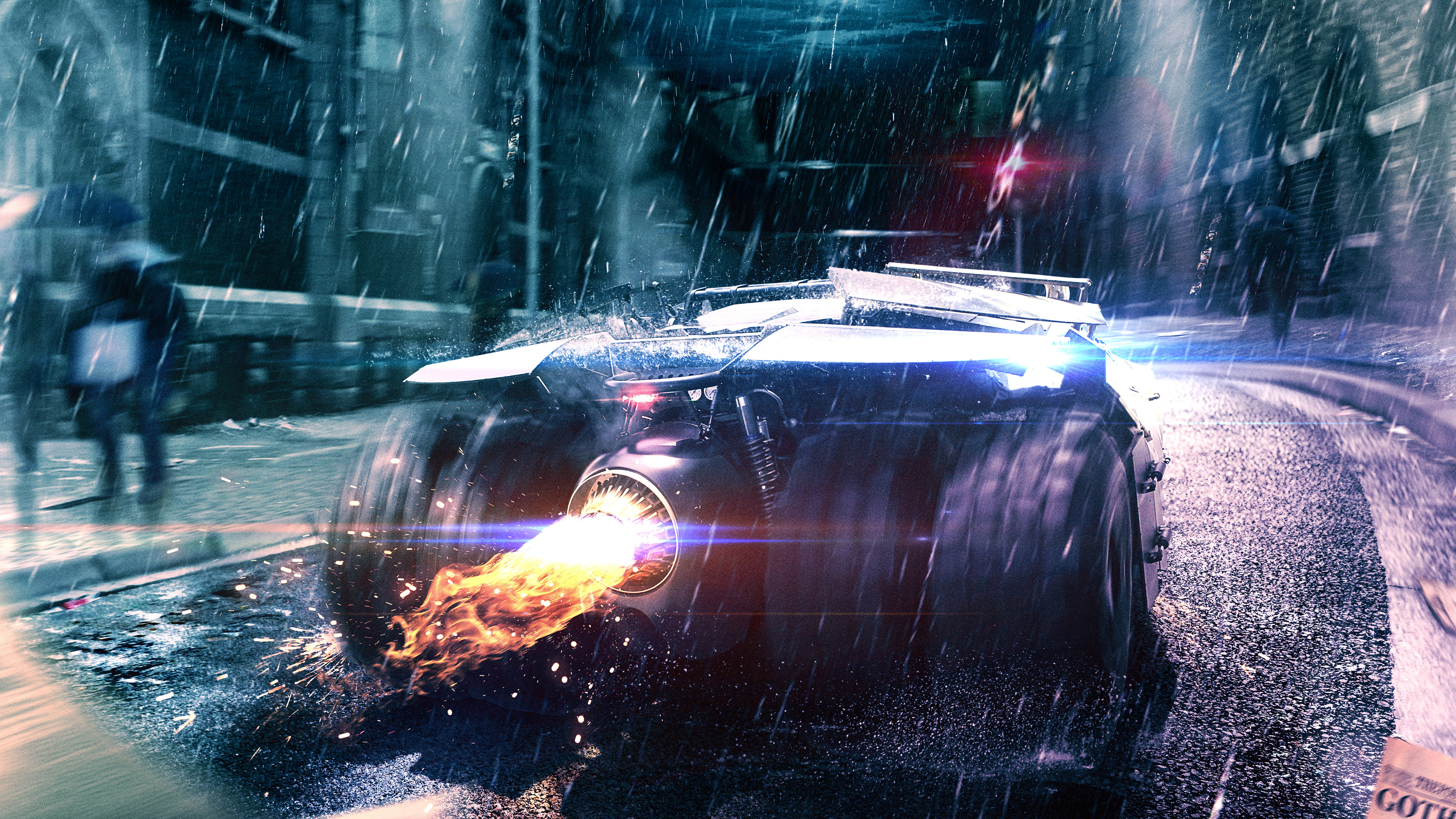 Batmobile, Movies, Superheroes, Images, 3840x2160 4K Desktop