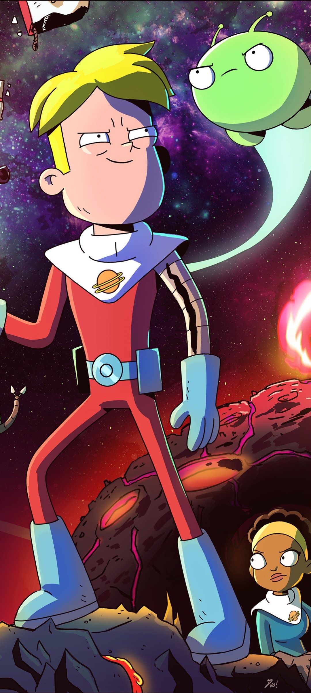 Final Space, TV show, 1080x2400 HD Phone