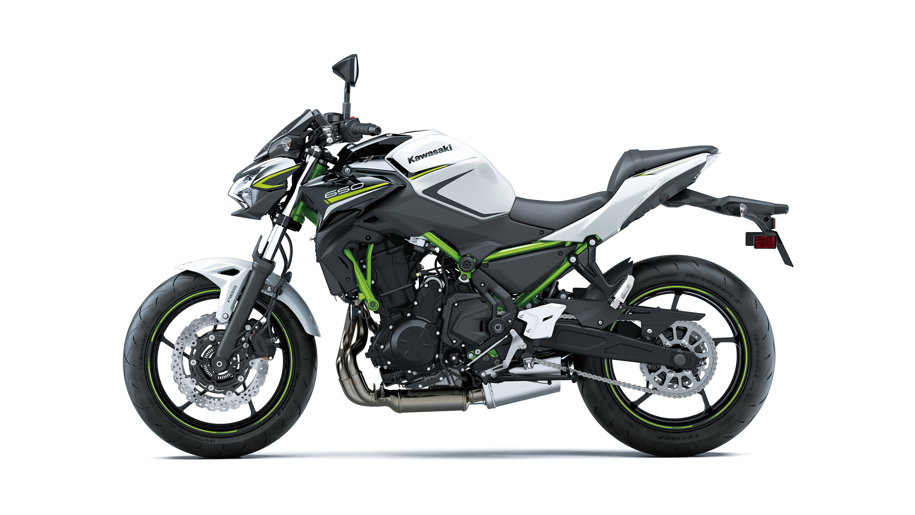 Kawasaki Z650, Streetfighter style, Exhilarating performance, edgy design, 3840x2160 4K Desktop