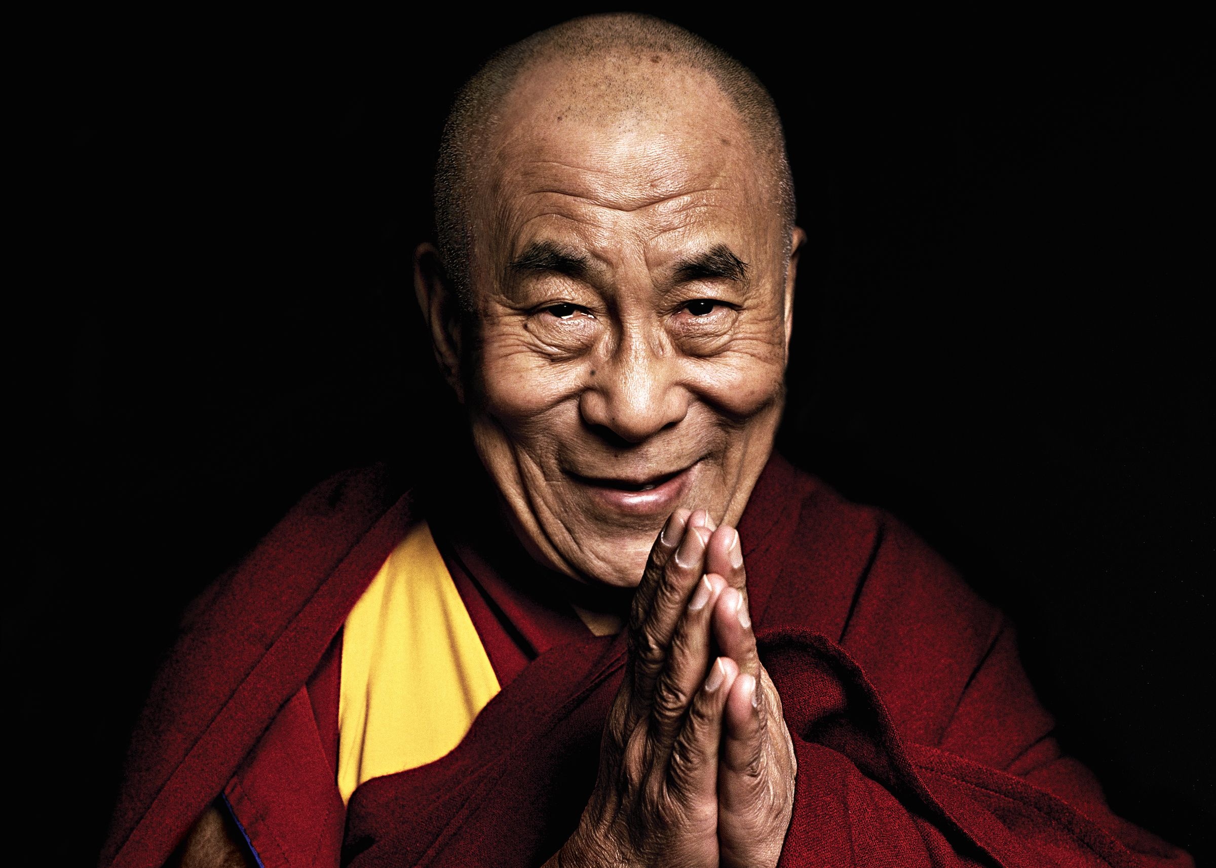 Dalai Lama, Celeb spiritual leader, Peace advocate, Background, 2400x1720 HD Desktop