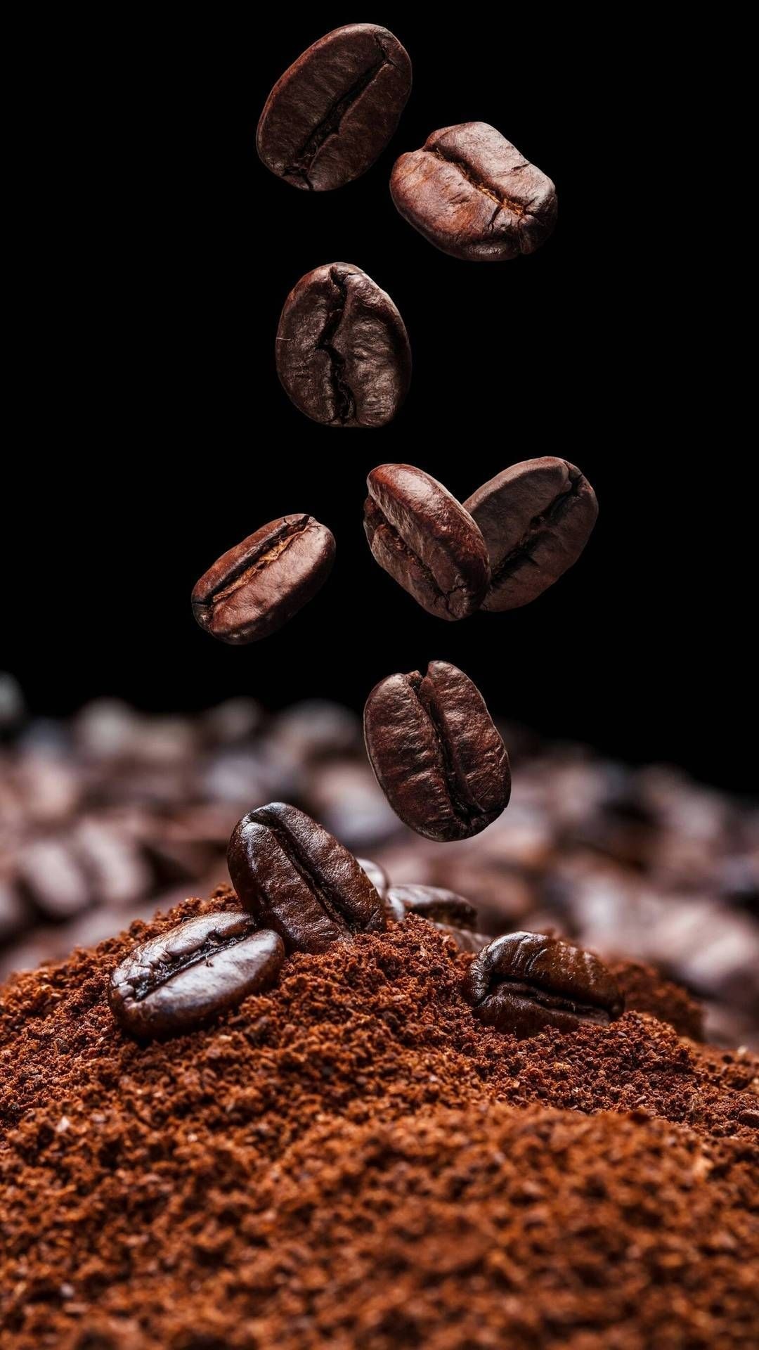 Ground, Coffee Beans Wallpaper, 1080x1920 Full HD Phone