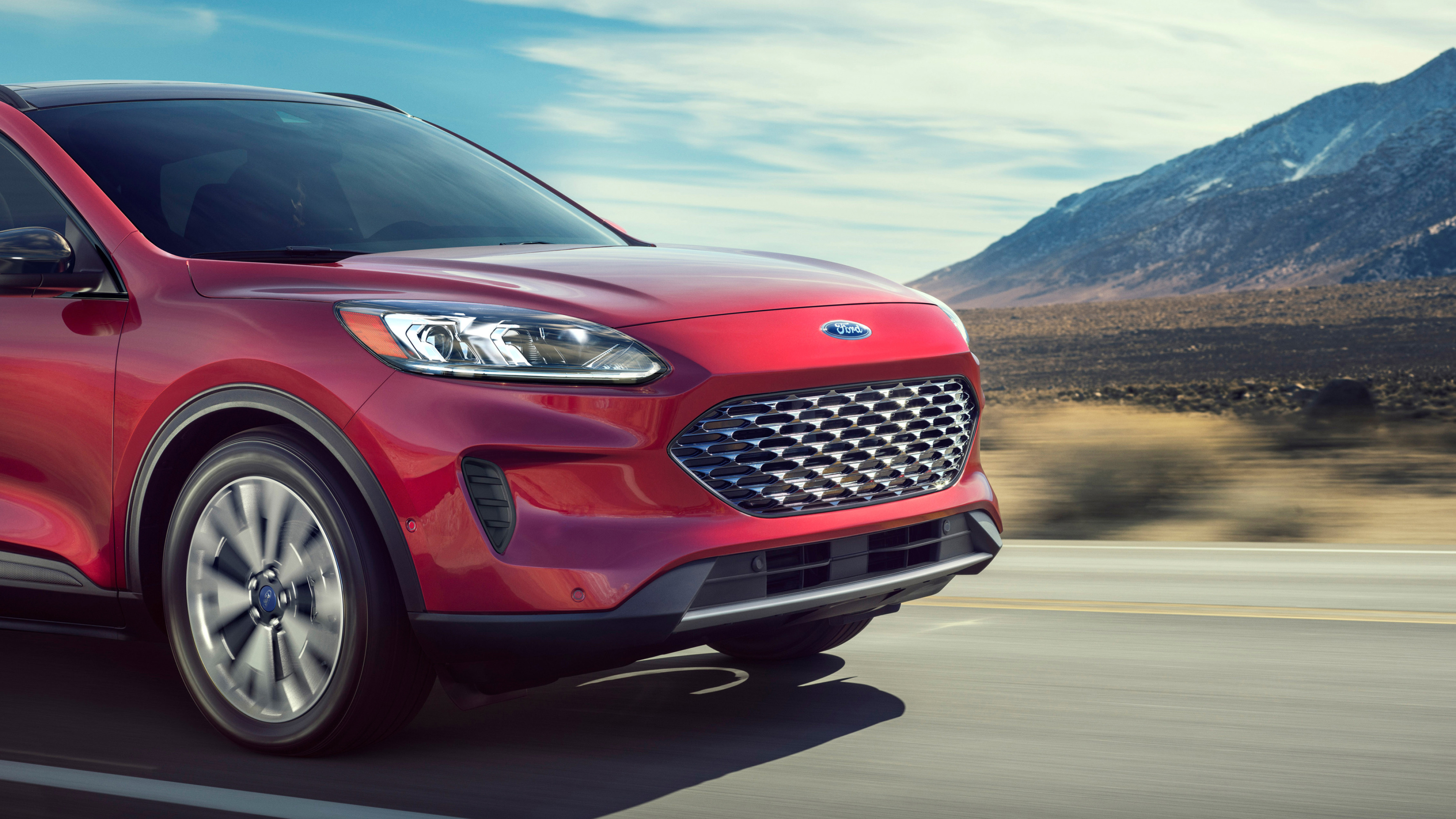 Ford Escape hybrid, Compact and efficient, Eco-conscious choice, Smart technology, 3840x2160 4K Desktop