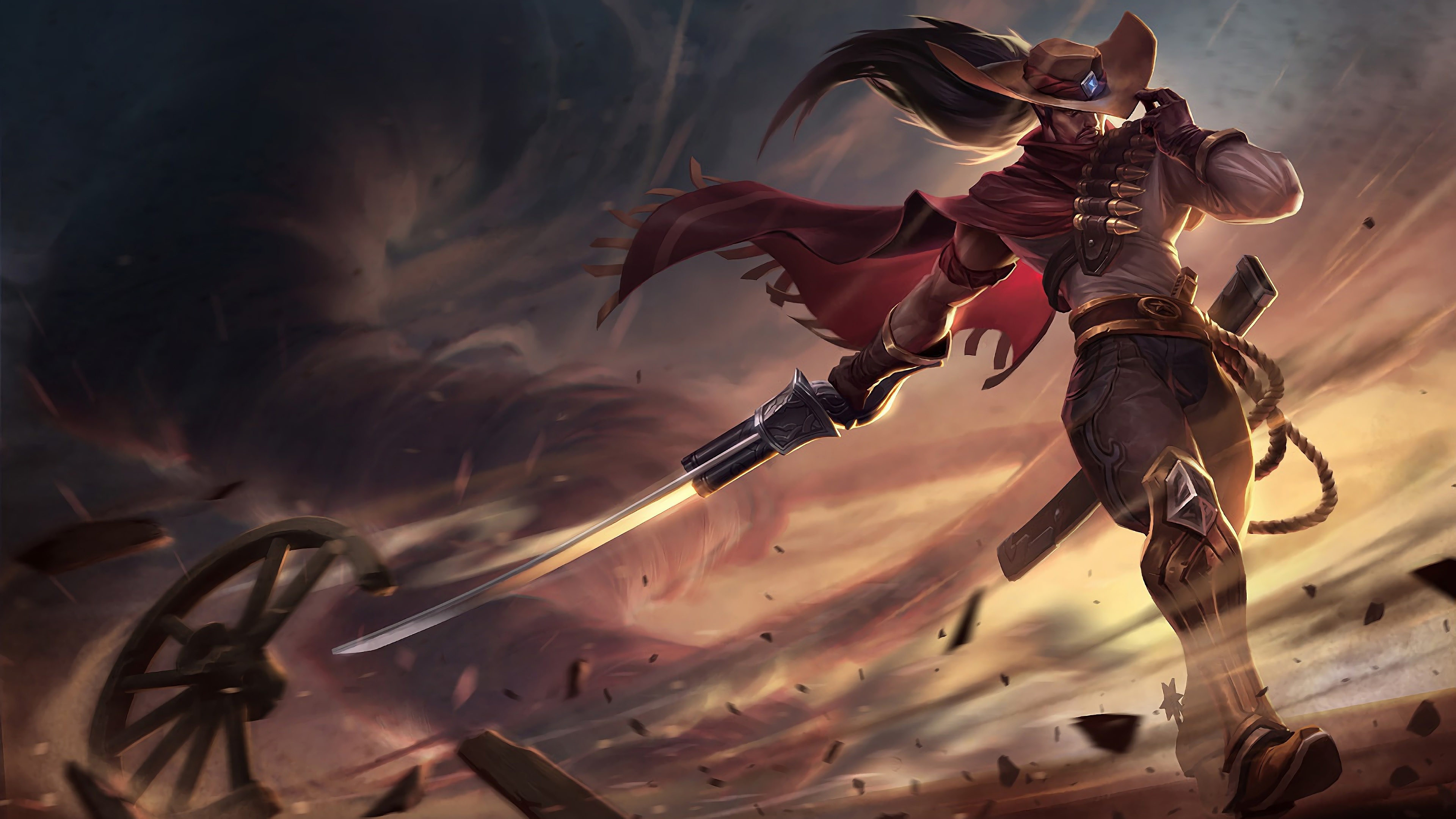 High Noon Yasuo, Gaming, Strategic gameplay, 3840x2160 4K Desktop