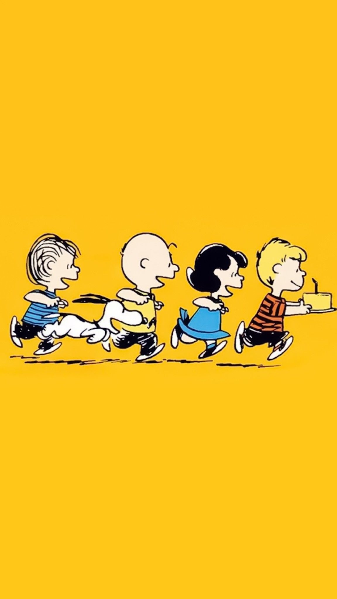 Charlie Brown, Snoopy, Schroeder, Lucy van Pelt, Linus van Pelt, HD Phone wallpaper