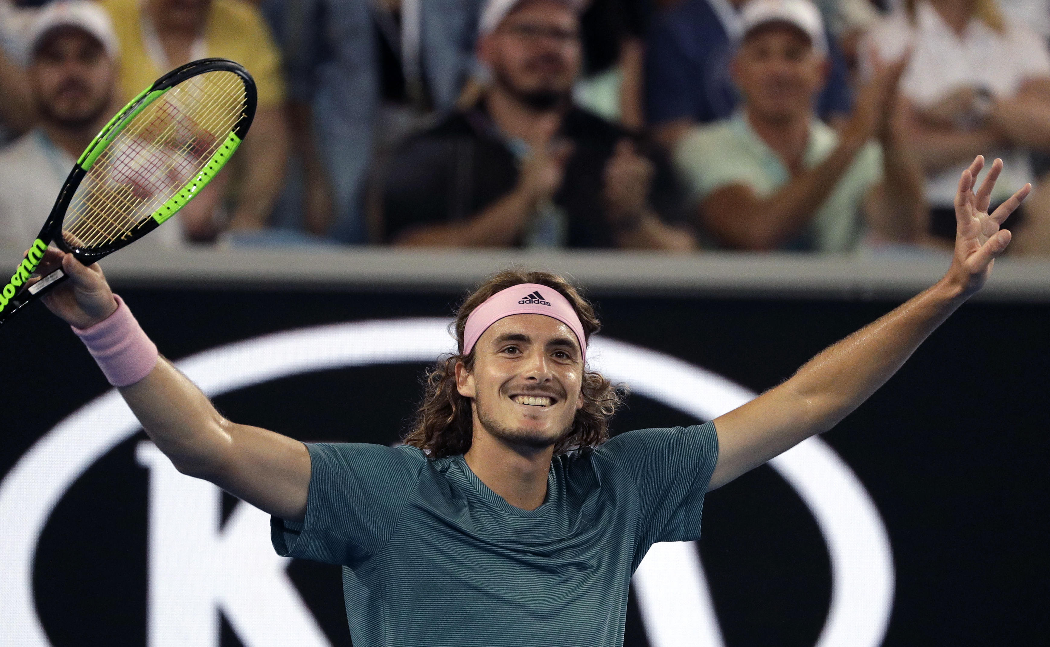 Stefanos Tsitsipas, HD Wallpaper background image, 3480x2150 HD Desktop