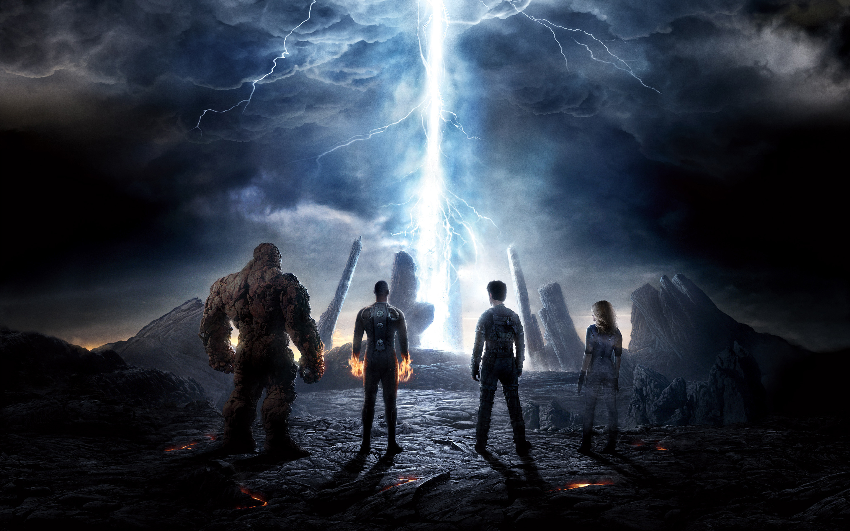 Johnny Storm, Fantastic Four, Wallpaper, 2880x1800 HD Desktop