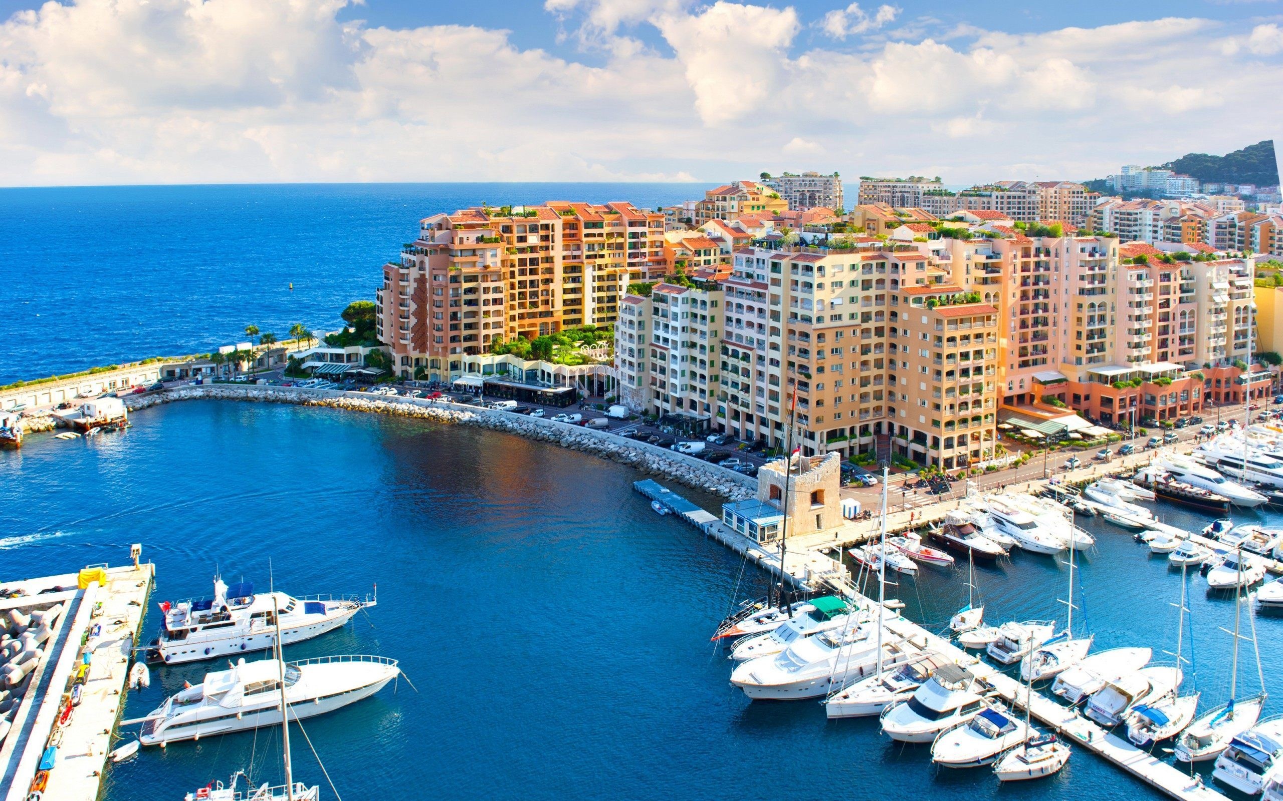 Monte Carlo France, Monaco backgrounds, Travels, Wallpaper, 2560x1600 HD Desktop