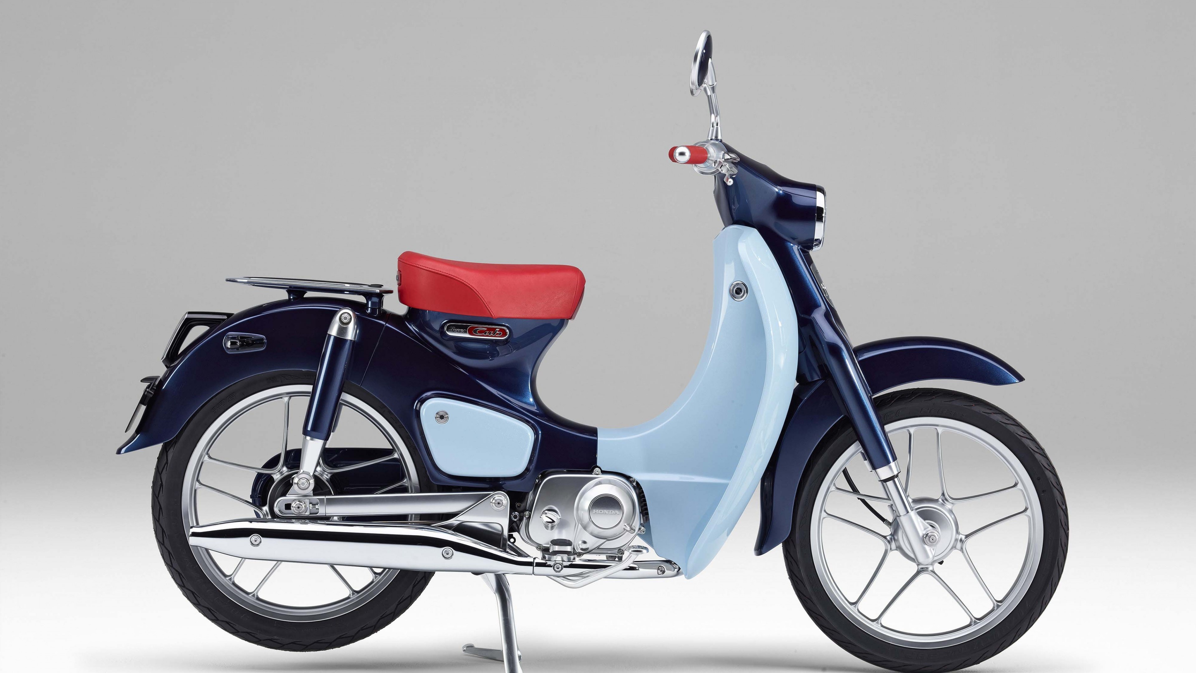 EV Cub, Honda Super Cub Wallpaper, 3840x2160 4K Desktop